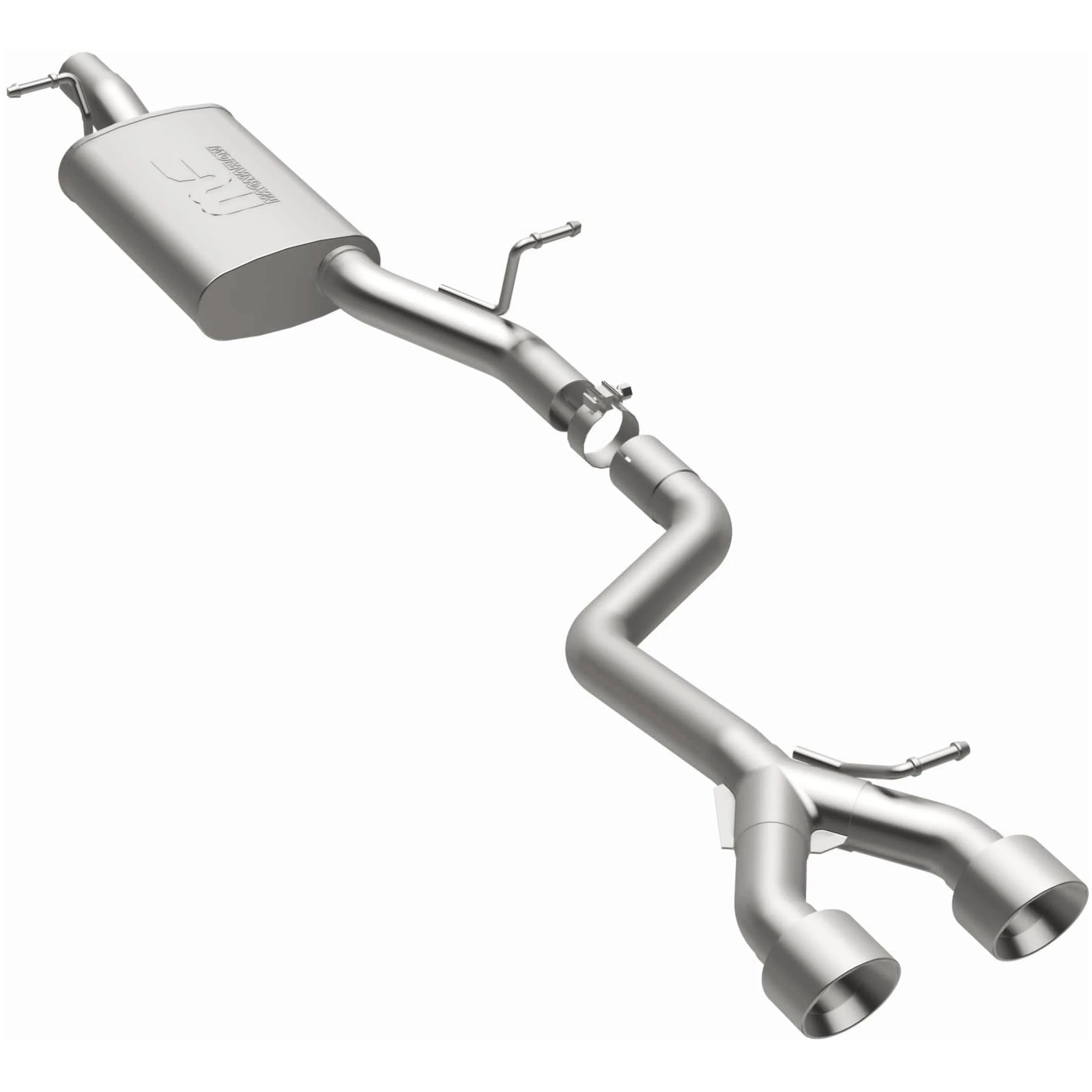 MagnaFlow 2008 Volkswagen R32 3.2L Sport Series Cat-Back Performance Exhaust System 16502 - Image 2