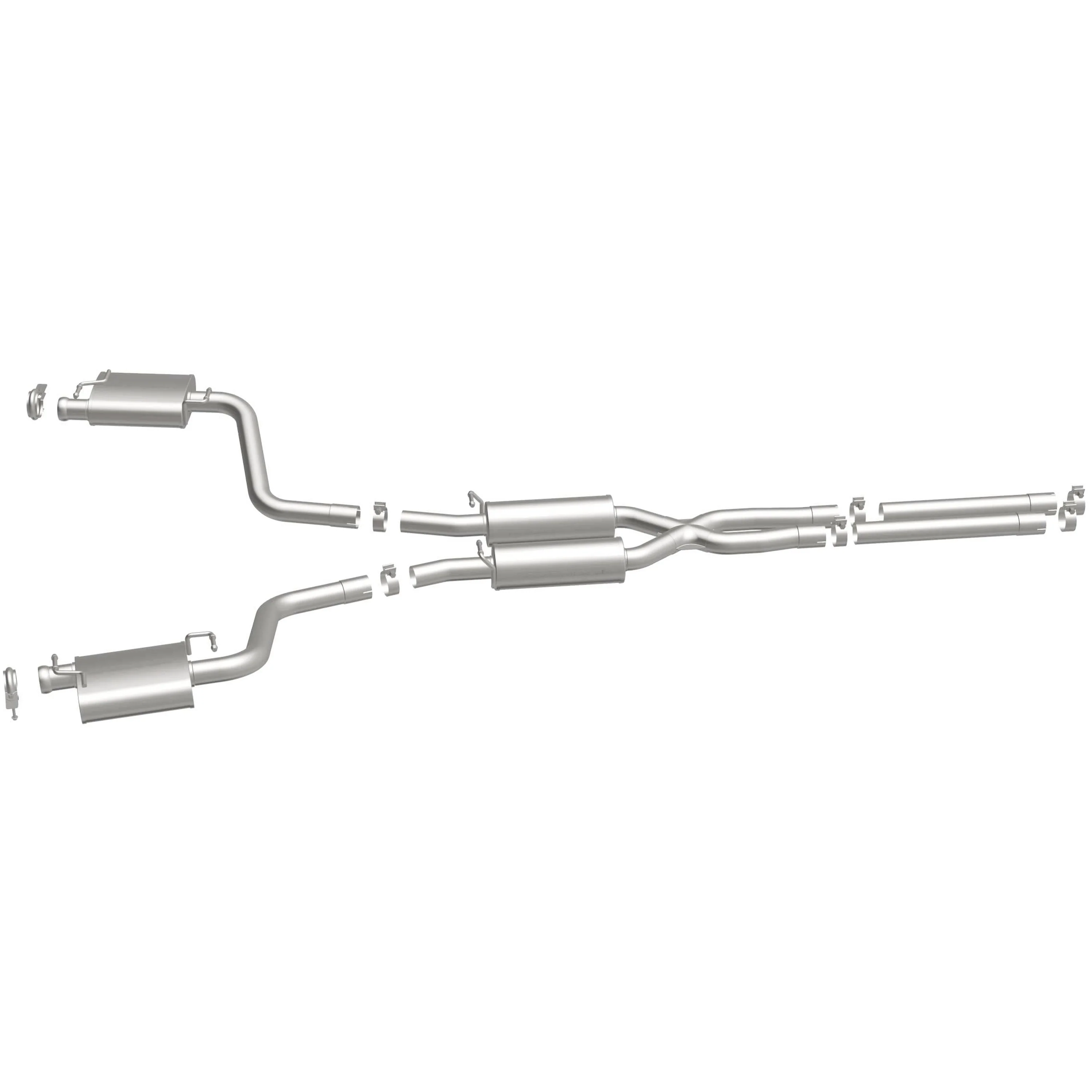 MagnaFlow 2009-2014 Dodge Challenger 5.7L Street Series Cat-Back Performance Exhaust System 16514 - Image 4