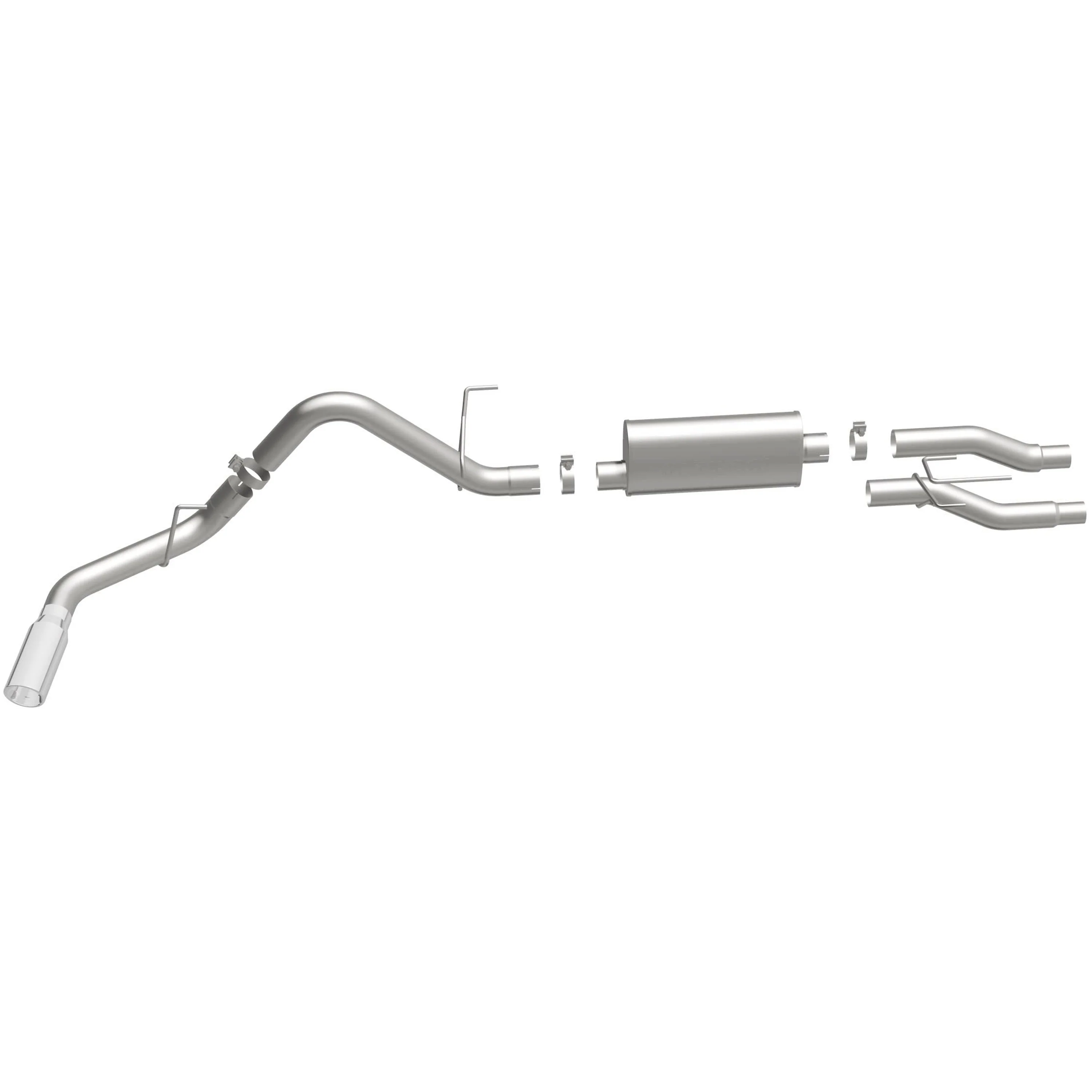 MagnaFlow Street Series Cat-Back Performance Exhaust System 16518 - Image 4