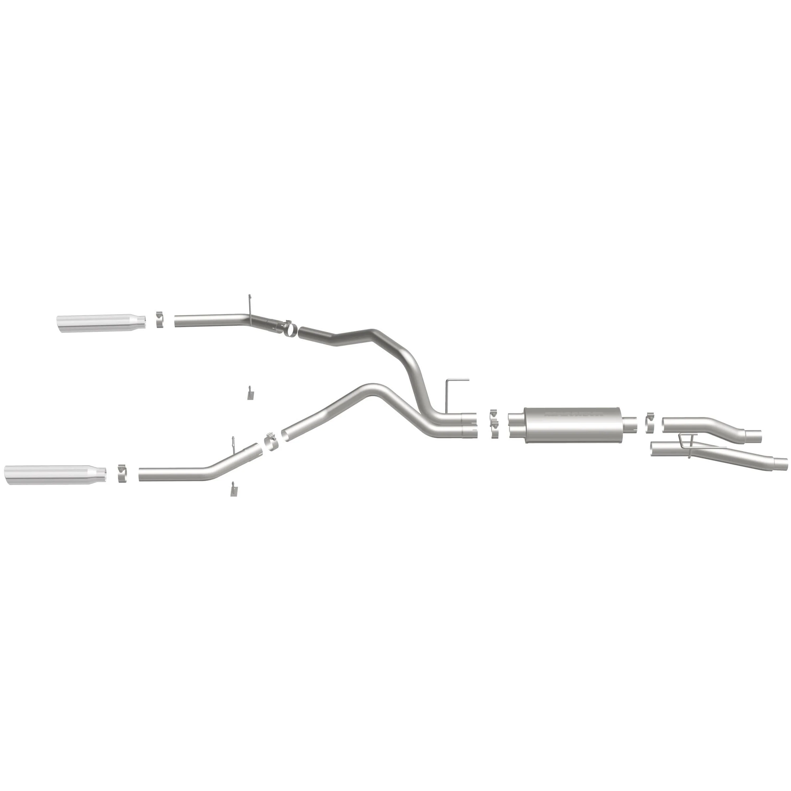 MagnaFlow Street Series Cat-Back Performance Exhaust System 16520 - Image 4
