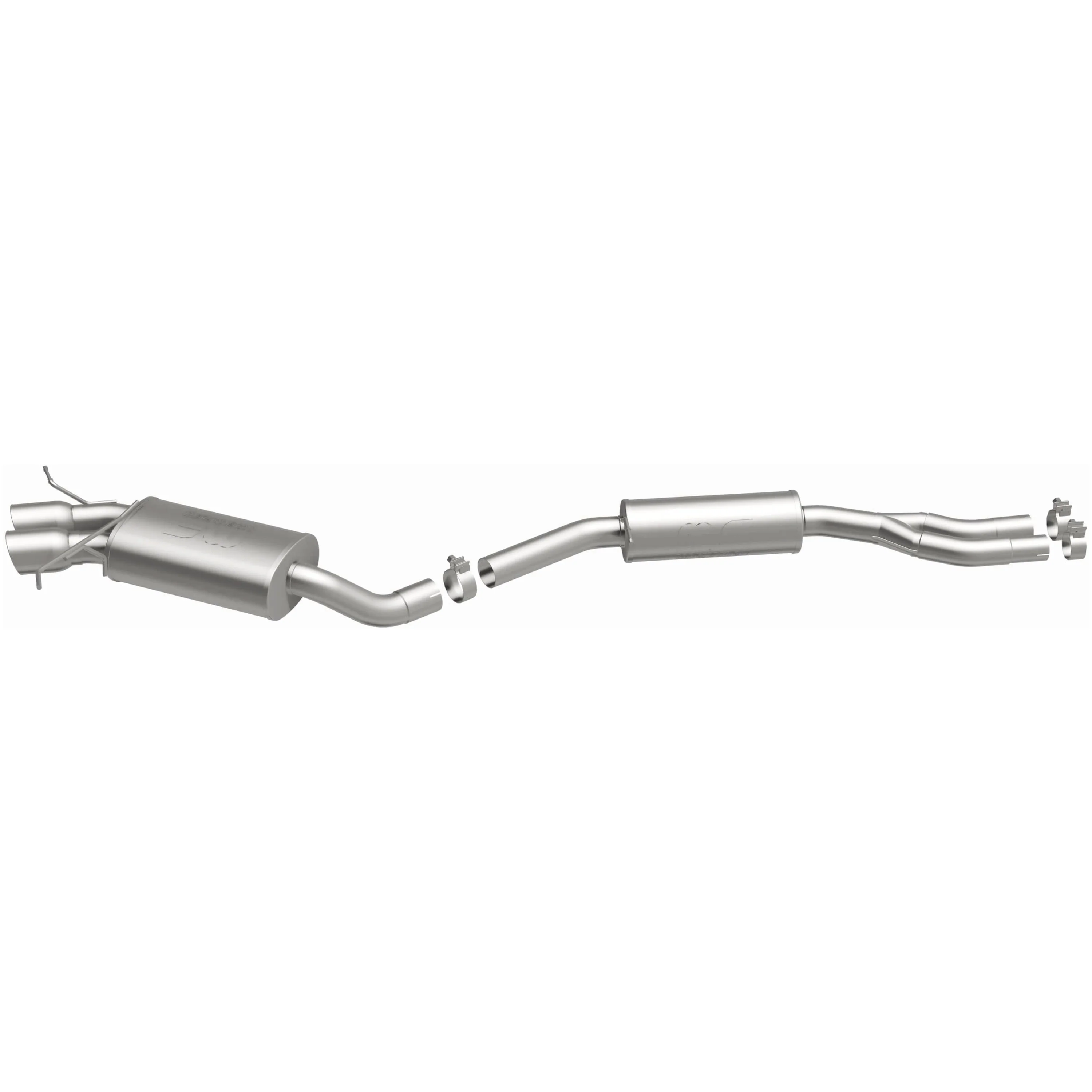 MagnaFlow 2008-2013 BMW 128i 3.0L Touring Series Cat-Back Performance Exhaust System 16525 - Image 4