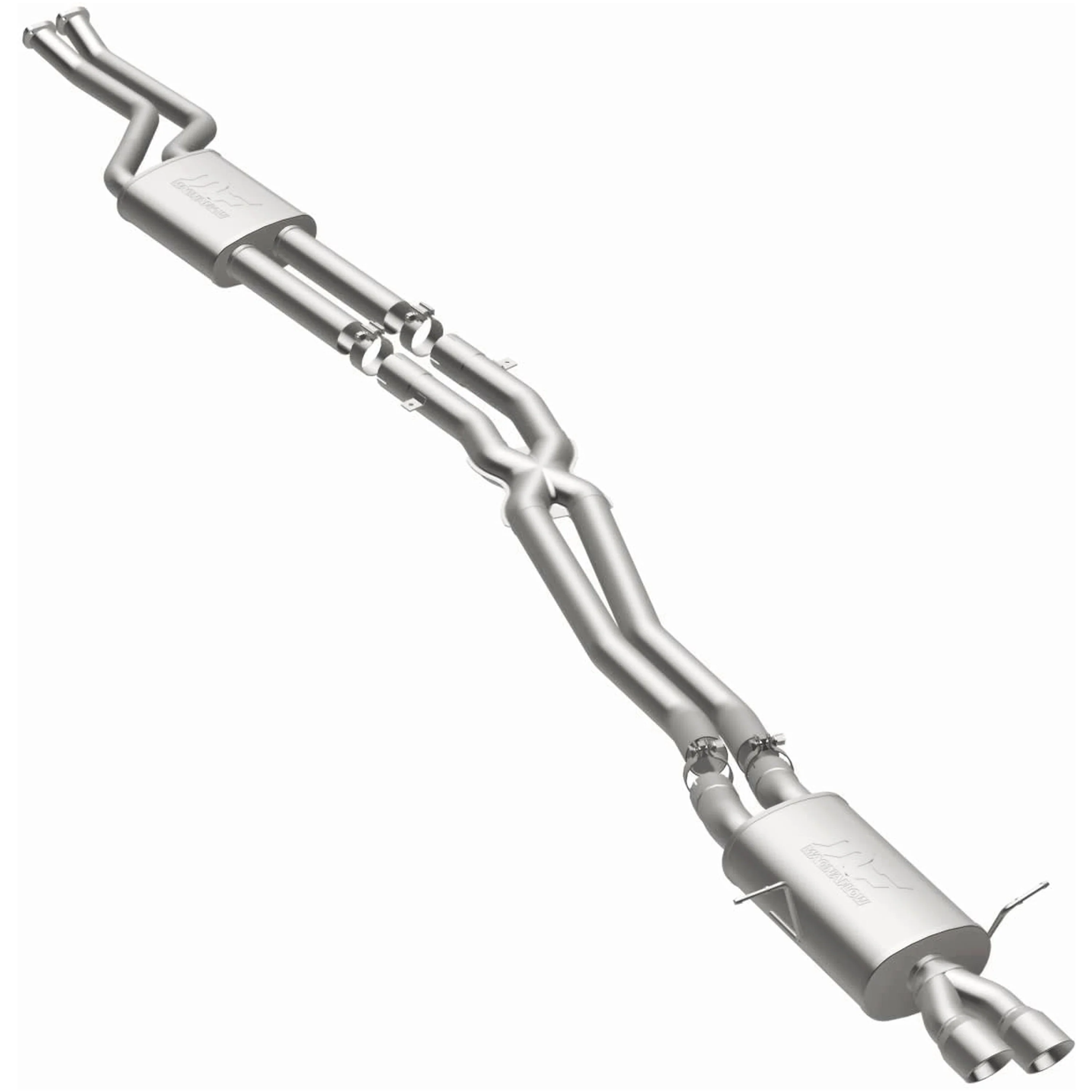 MagnaFlow Touring Series Cat-Back Performance Exhaust System 16532 - Image 2