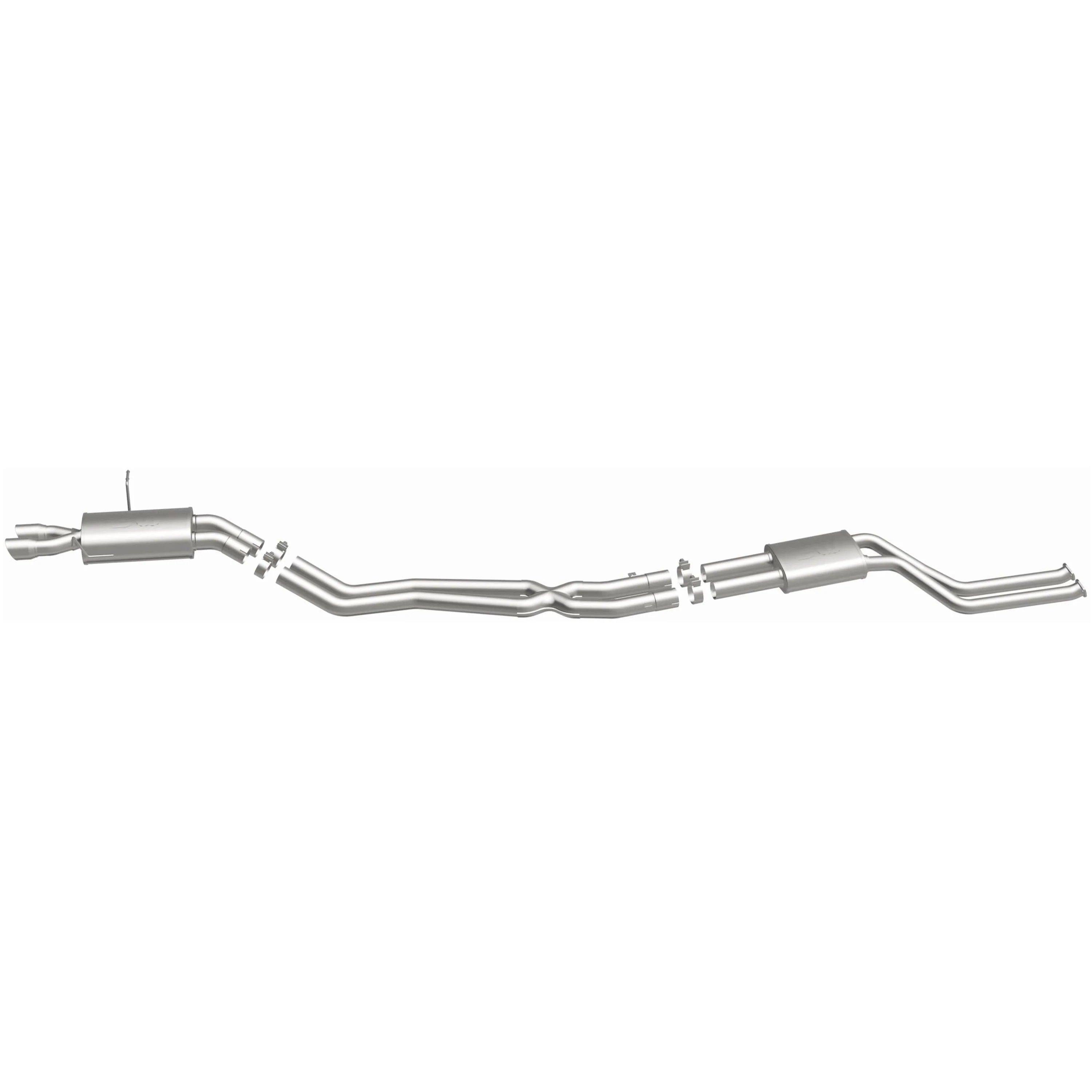MagnaFlow 2001-2006 BMW 330Ci 3.0L | 2001-2005 BMW 330i 3.0L Touring Series Cat-Back Performance Exhaust System 16533 - Image 4