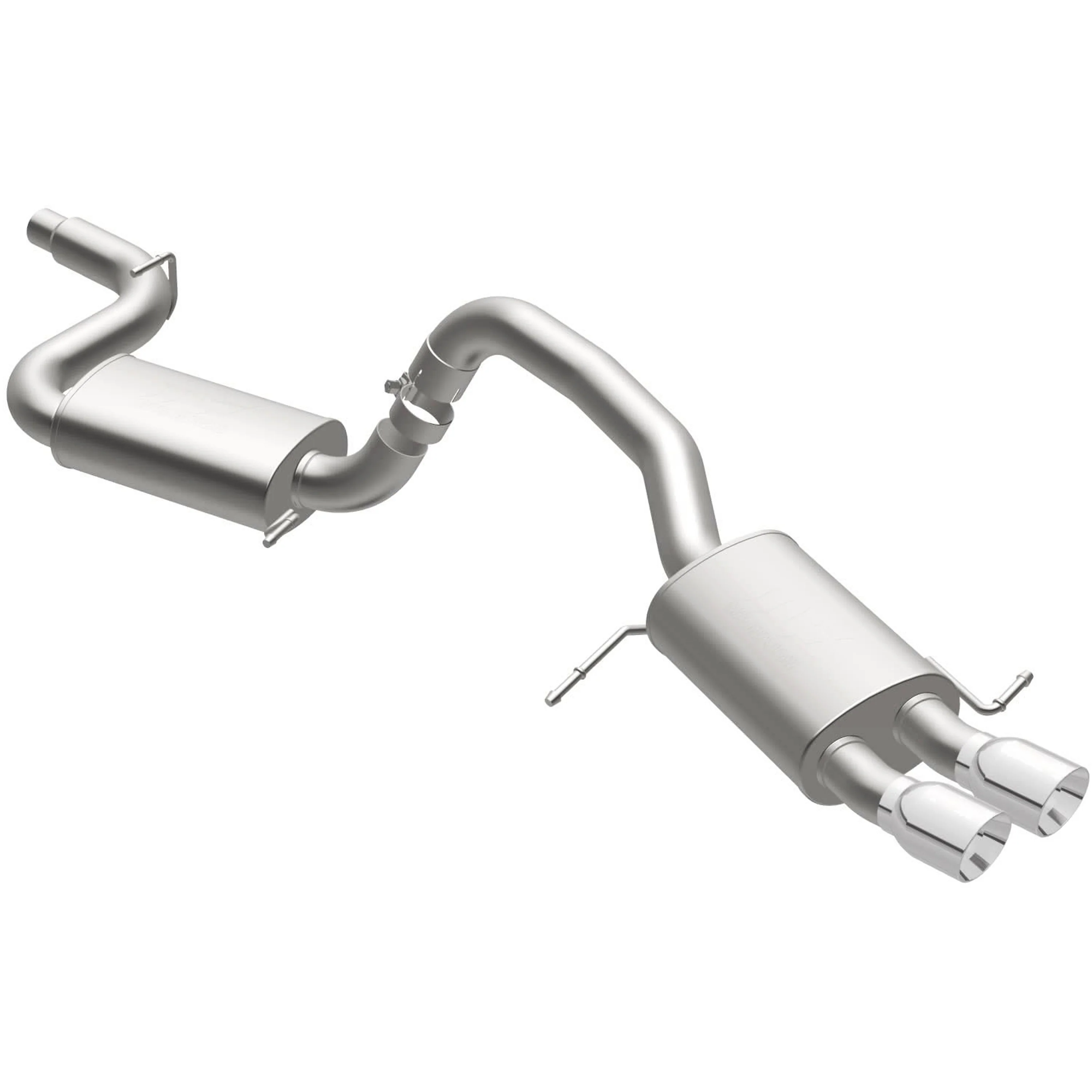 MagnaFlow 2009-2012 Volkswagen CC 2.0L Touring Series Cat-Back Performance Exhaust System 16561 - Image 2