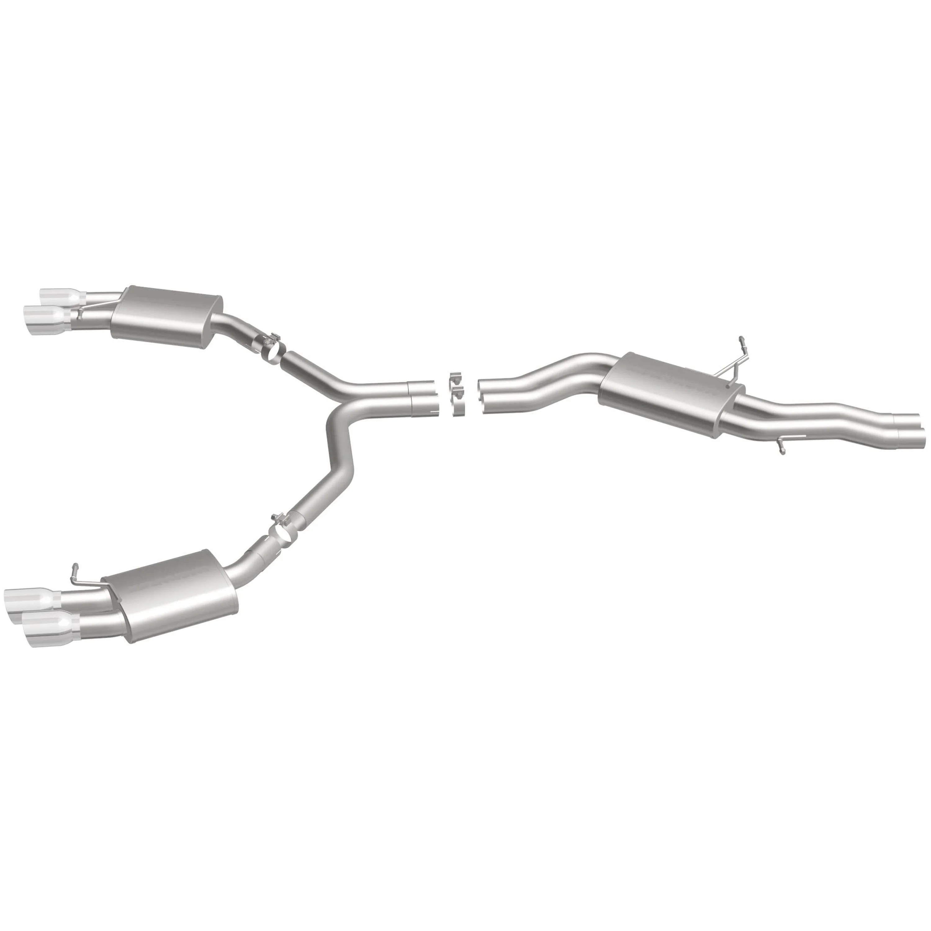 MagnaFlow 2008-2012 Audi S5 4.2L Sport Series Cat-Back Performance Exhaust System 16598 - Image 4
