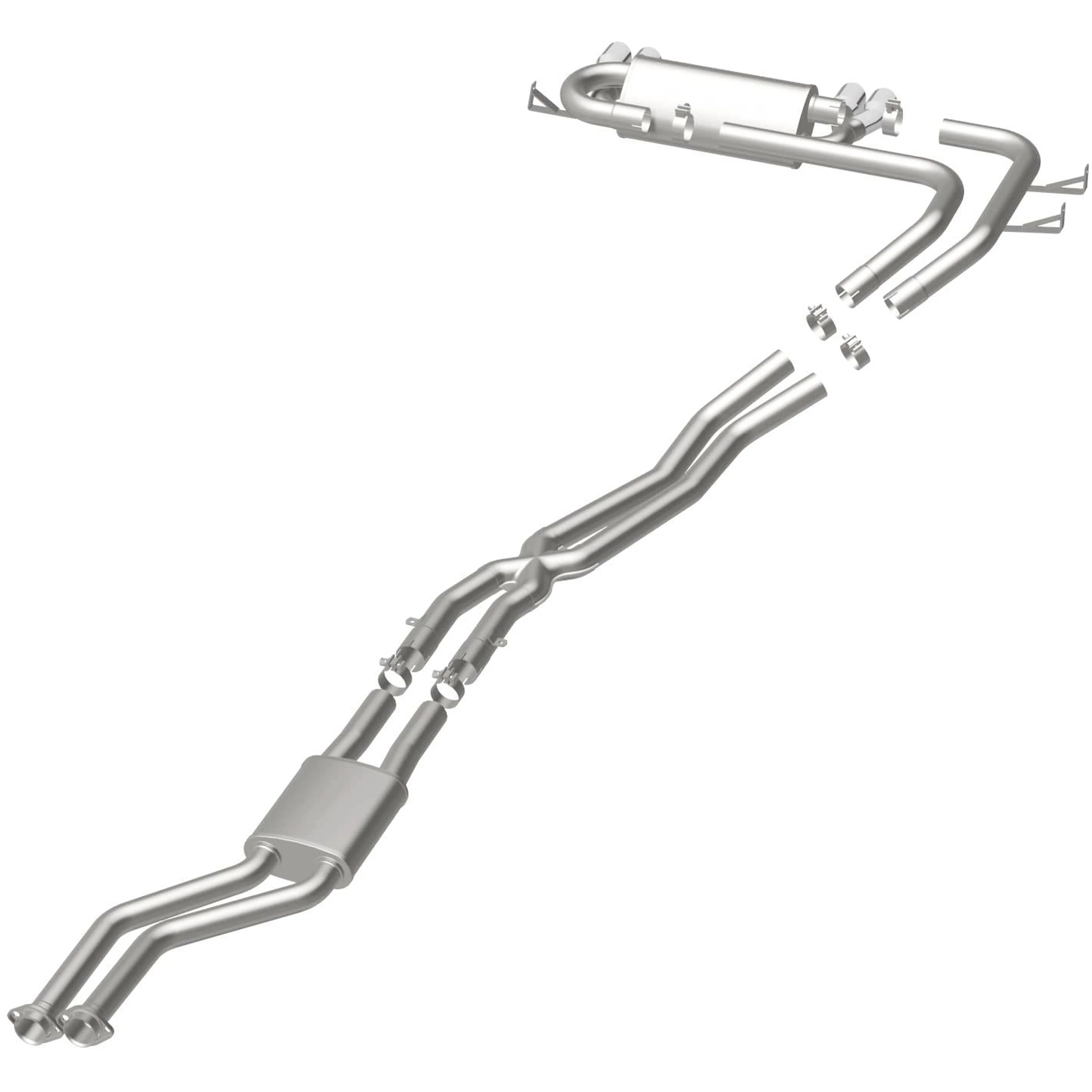 MagnaFlow 2001-2006 BMW M3 3.2L Sport Series Cat-Back Performance Exhaust System 16602 - Image 3