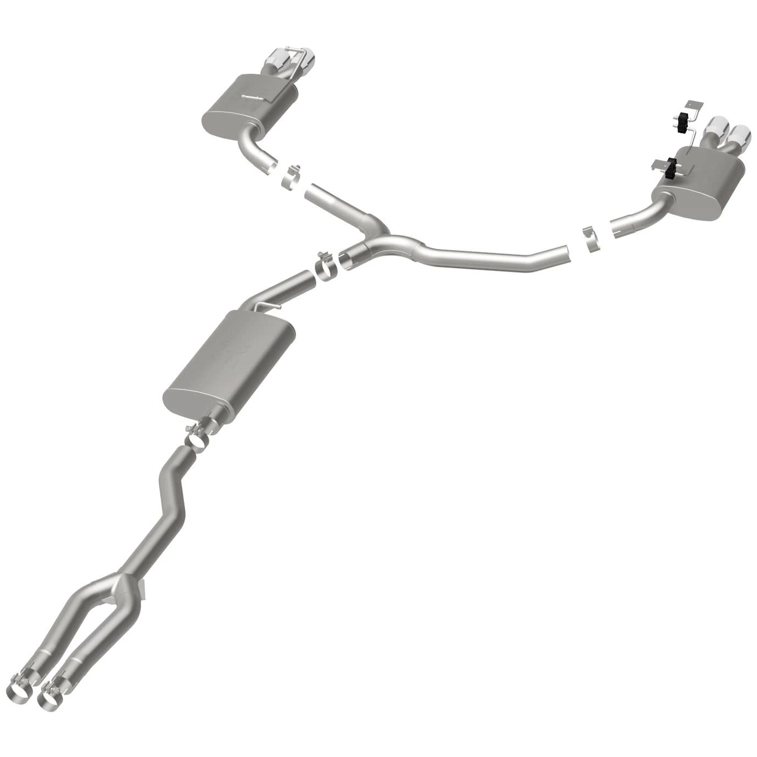 MagnaFlow Street Series Cat-Back Performance Exhaust System 16623 - Image 3