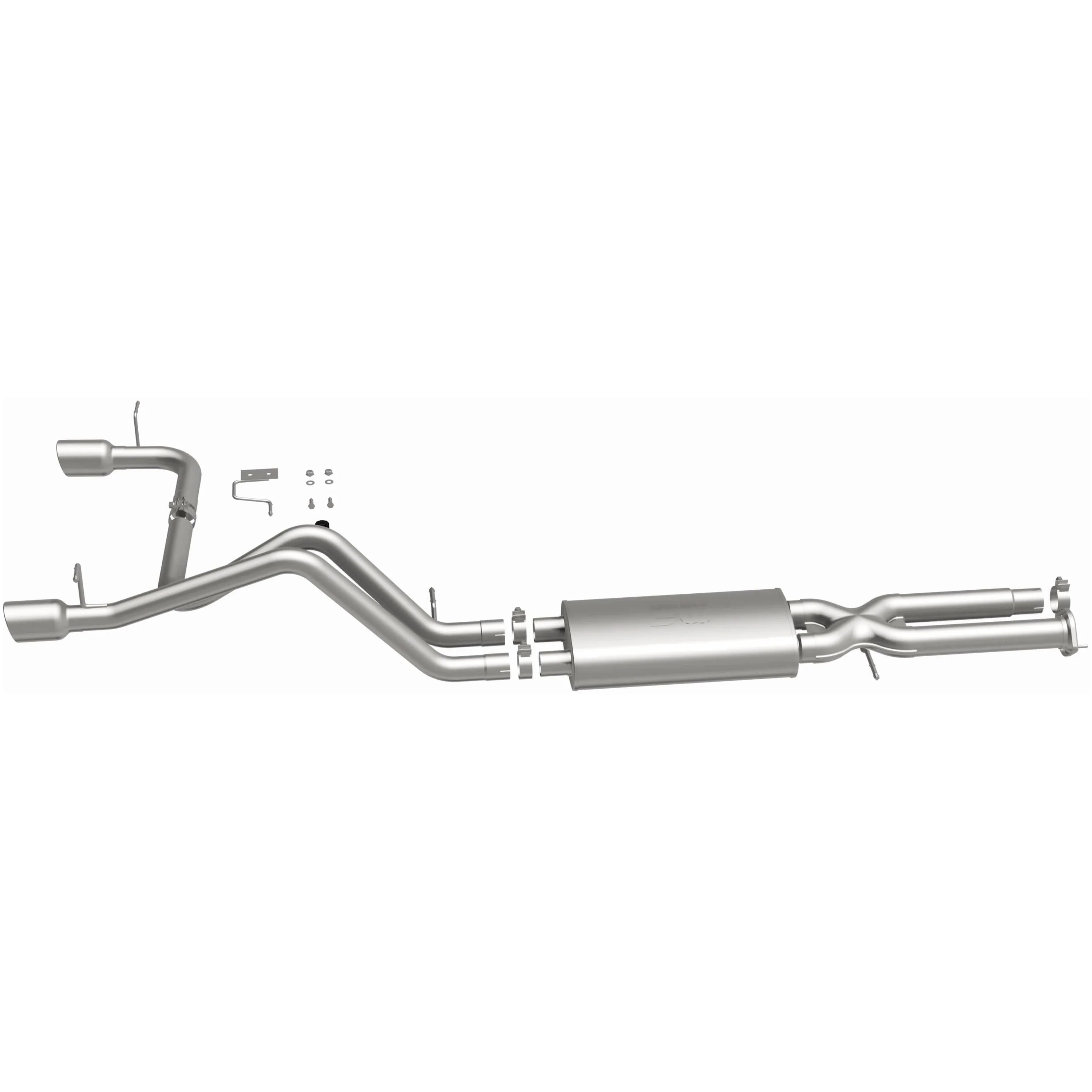 MagnaFlow 2003-2006 Hummer H2 6.0L Street Series Cat-Back Performance Exhaust System 16673 - Image 4