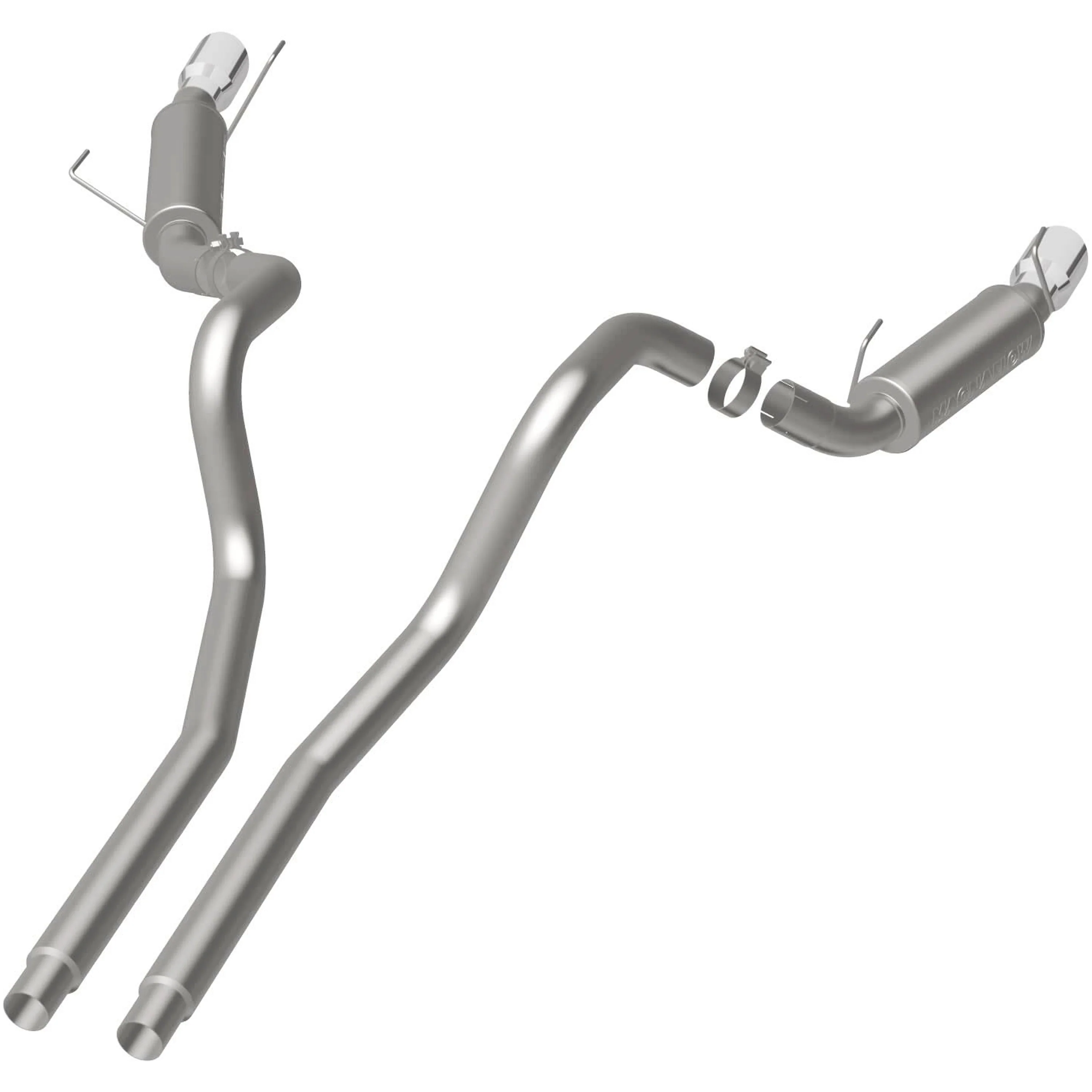 MagnaFlow 2005-2009 Ford Mustang 4.6L | 2007-2009 Ford Mustang Shelby GT500 5.4L Competition Series Cat-Back Performance Exhaust System 16674 - Image 3