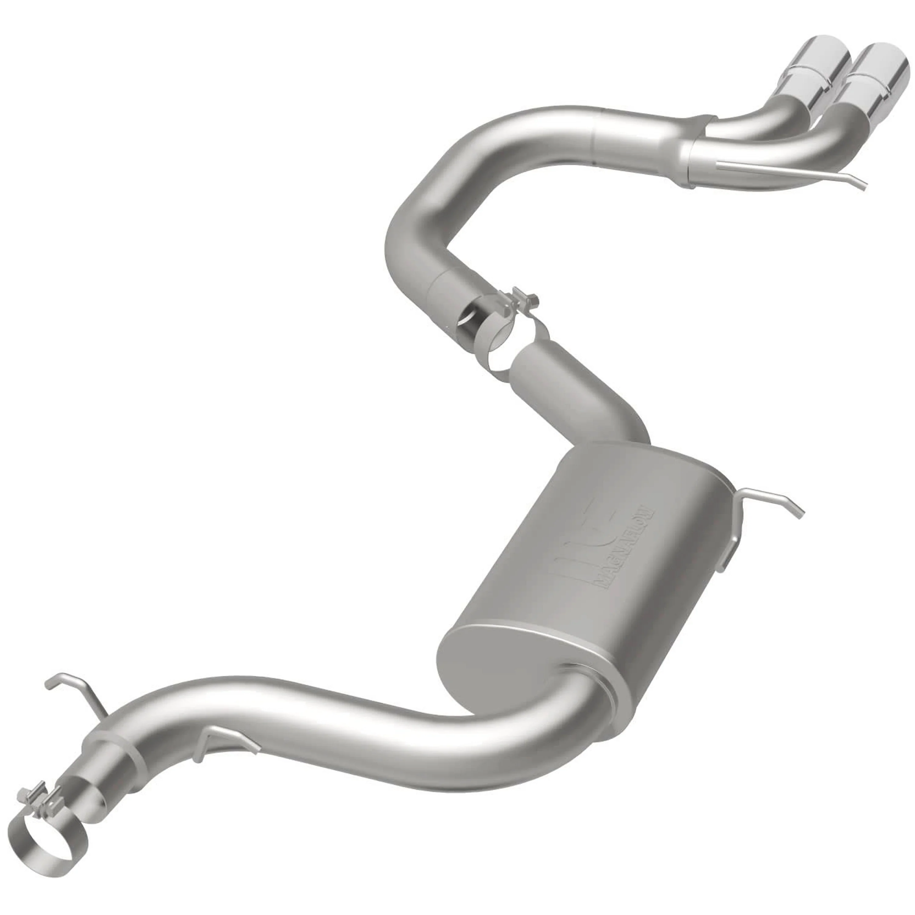 MagnaFlow 2006-2009 Volkswagen GTI 2.0L Touring Series Cat-Back Performance Exhaust System 16691 - Image 3