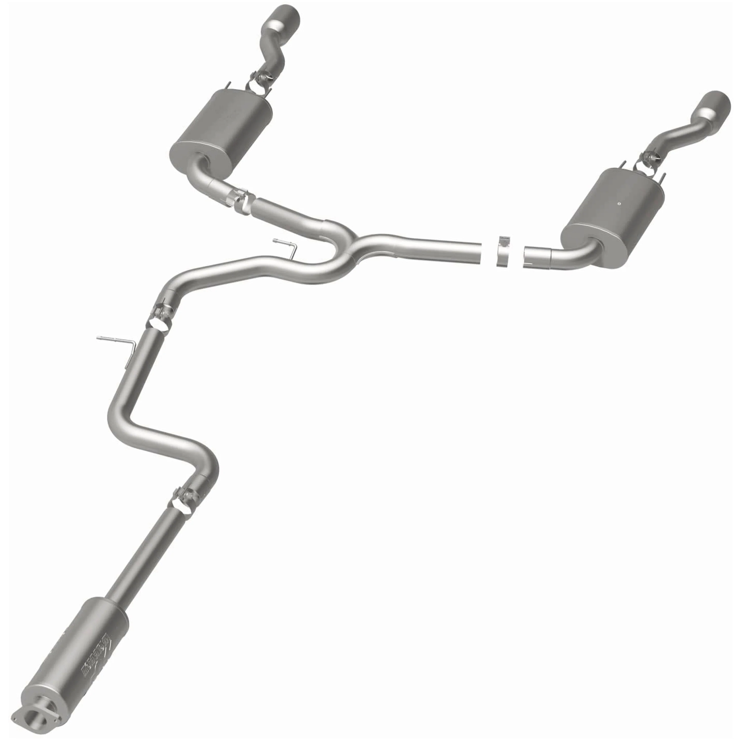 MagnaFlow 2006-2009 Chevrolet Impala SS 5.3L Street Series Cat-Back Performance Exhaust System 16707 - Image 3
