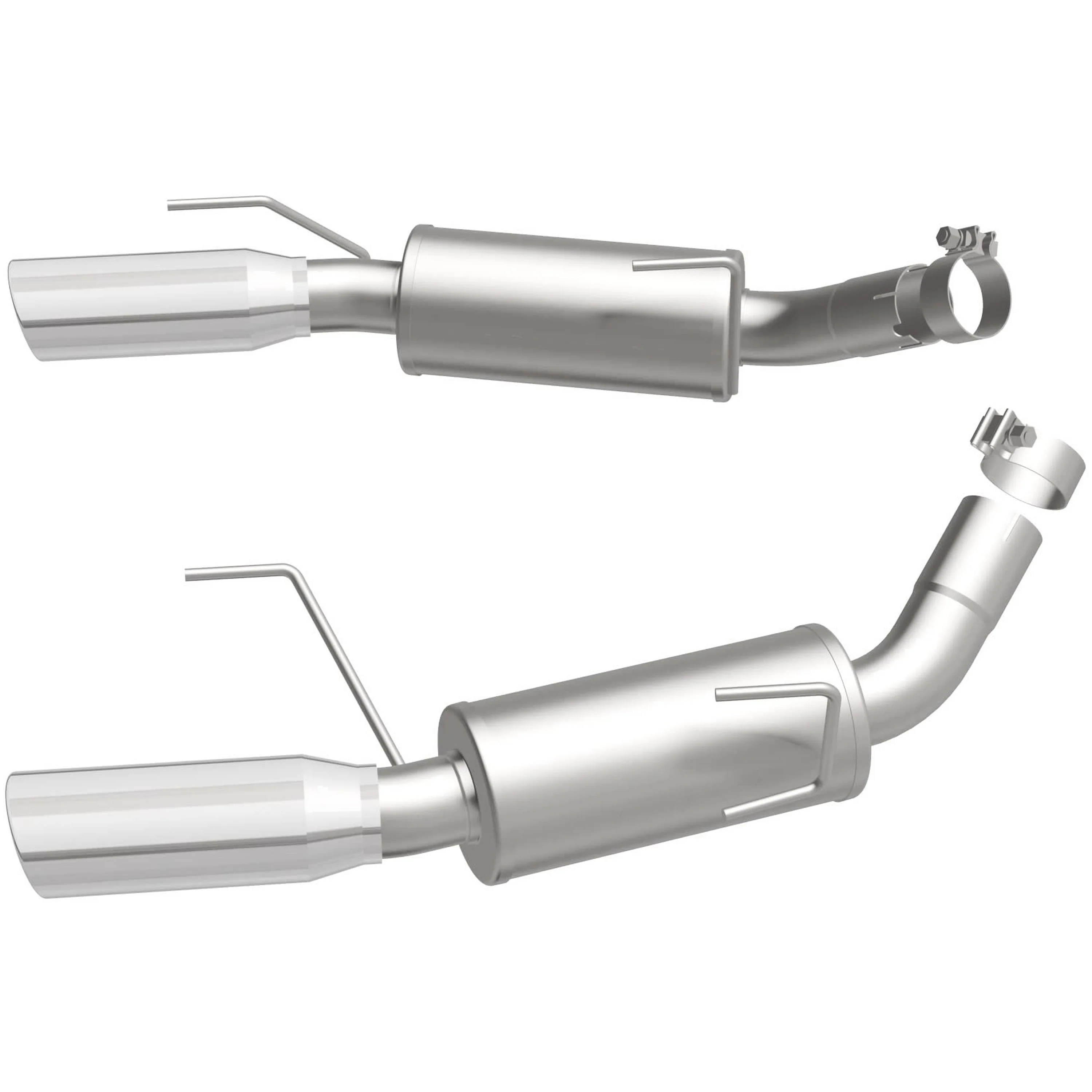 MagnaFlow 2005-2009 Ford Mustang 4.6L | 2007-2009 Ford Mustang Shelby GT500 5.4L Competition Series Axle Back Performance Exhaust System 16793 - Image 4