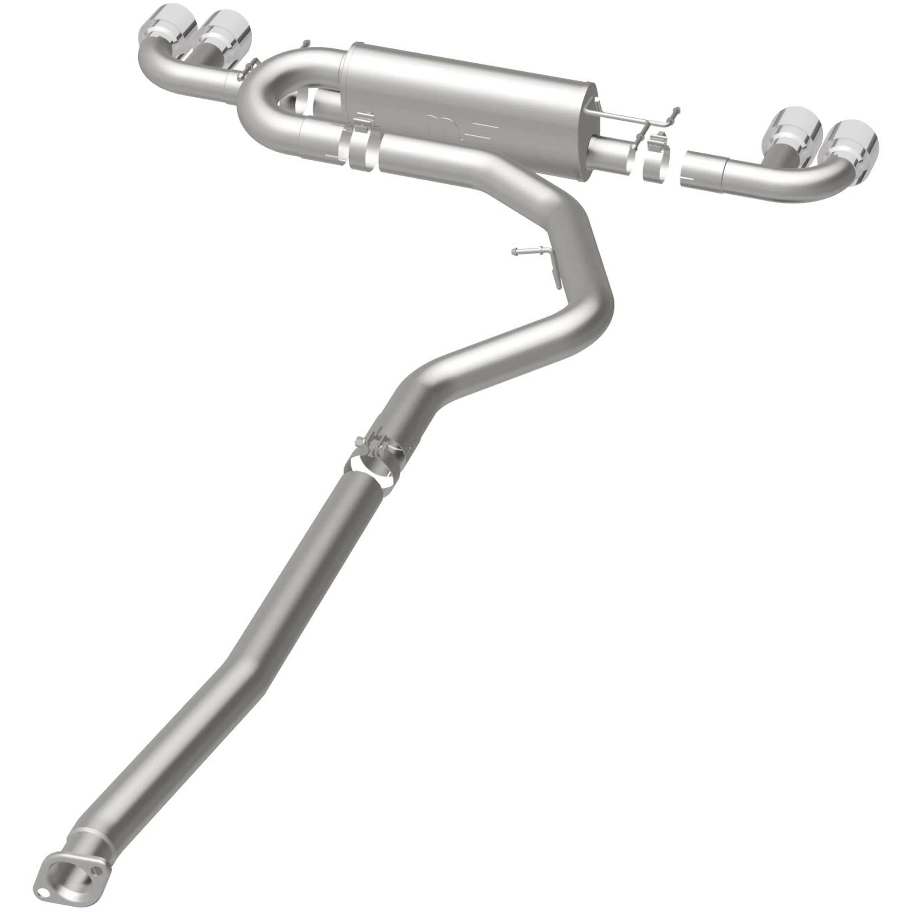 MagnaFlow 2008-2014 Subaru Impreza 2.5L Street Series Cat-Back Performance Exhaust System 16824 - Image 3