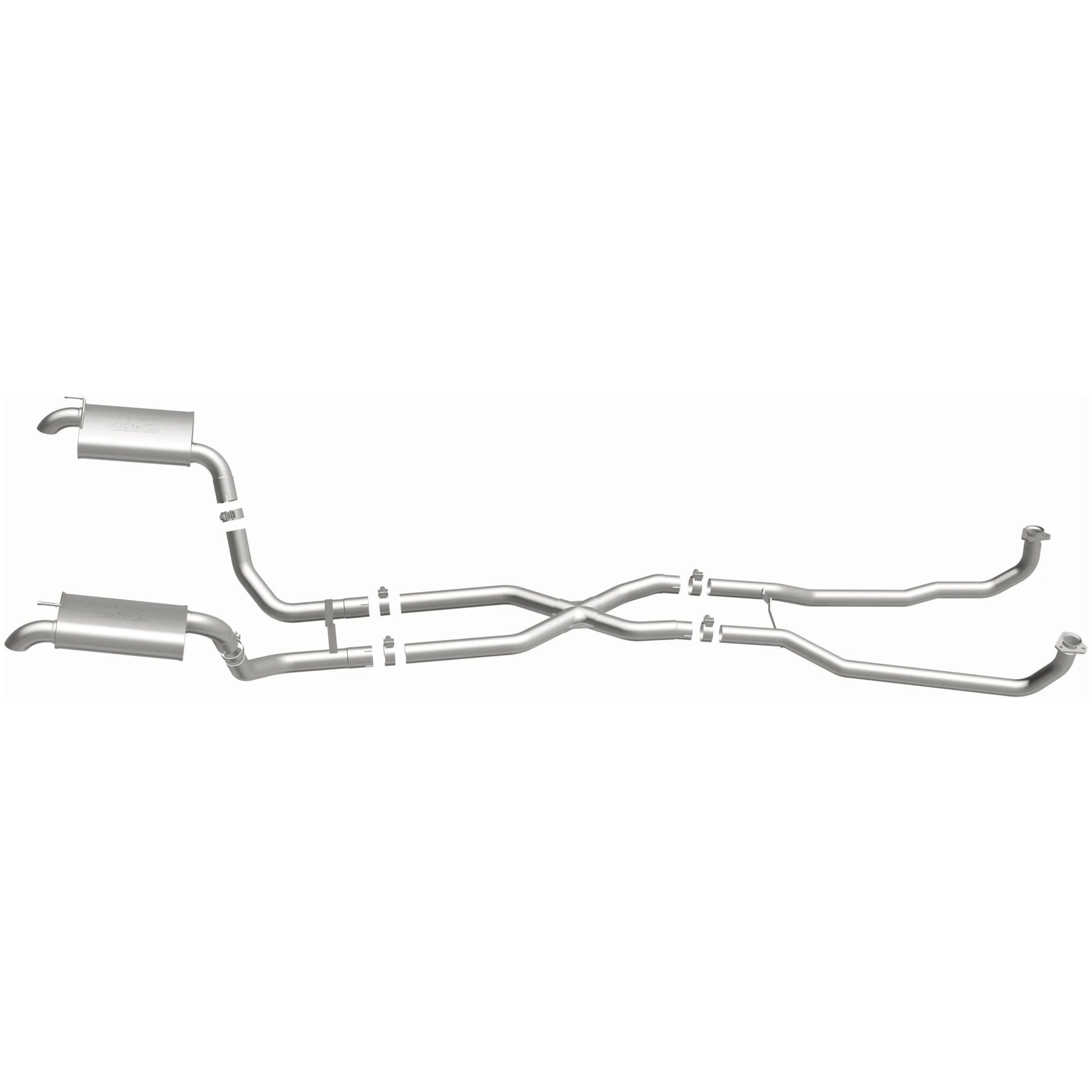 MagnaFlow 1968 Chevrolet Corvette 5.3L | 1969-1973 Chevrolet Corvette 5.7L Street Series Performance Exhaust System 16842 - Image 4
