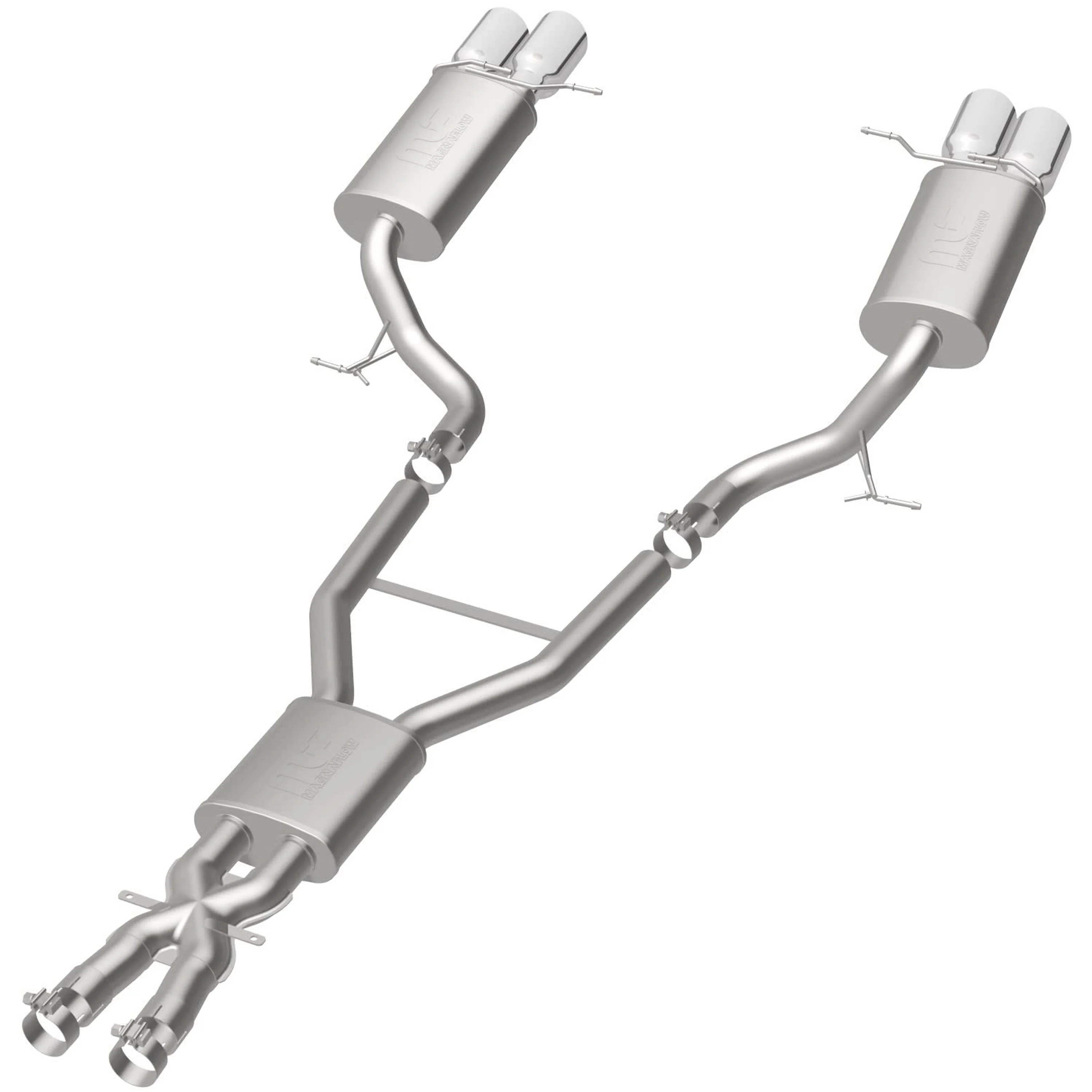 MagnaFlow 2006-2010 BMW M5 5.0L Touring Series Cat-Back Performance Exhaust System 16859 - Image 3