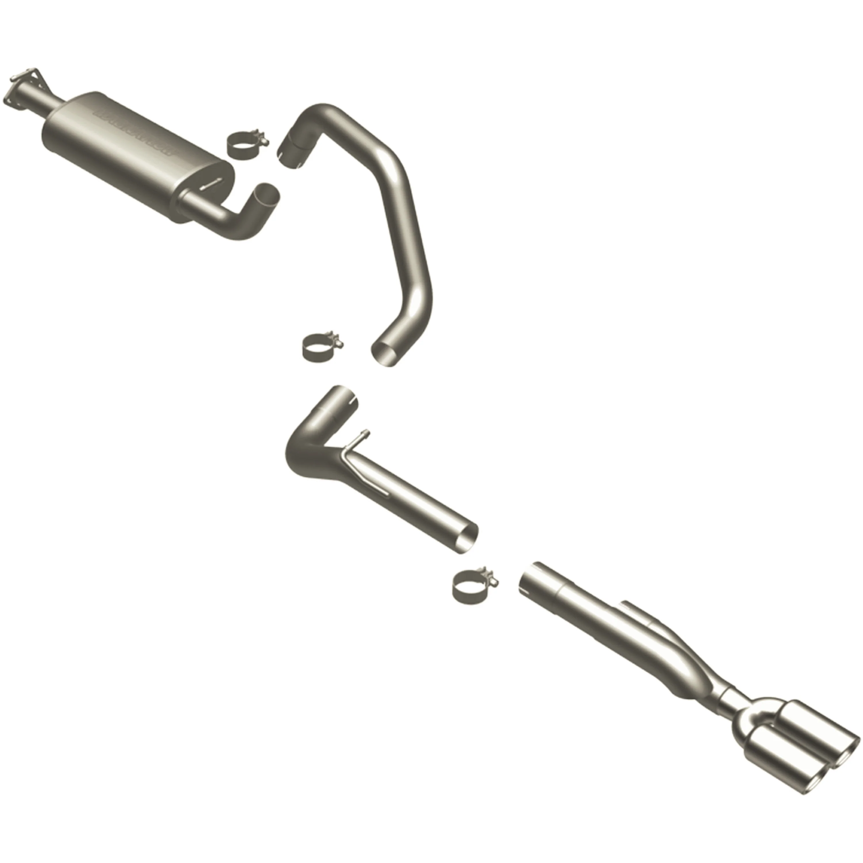 MagnaFlow 1999-2002 Land Rover Discovery 4.0L | 2003-2004 Land Rover Discovery 4.6L Touring Series Cat-Back Performance Exhaust System 16888