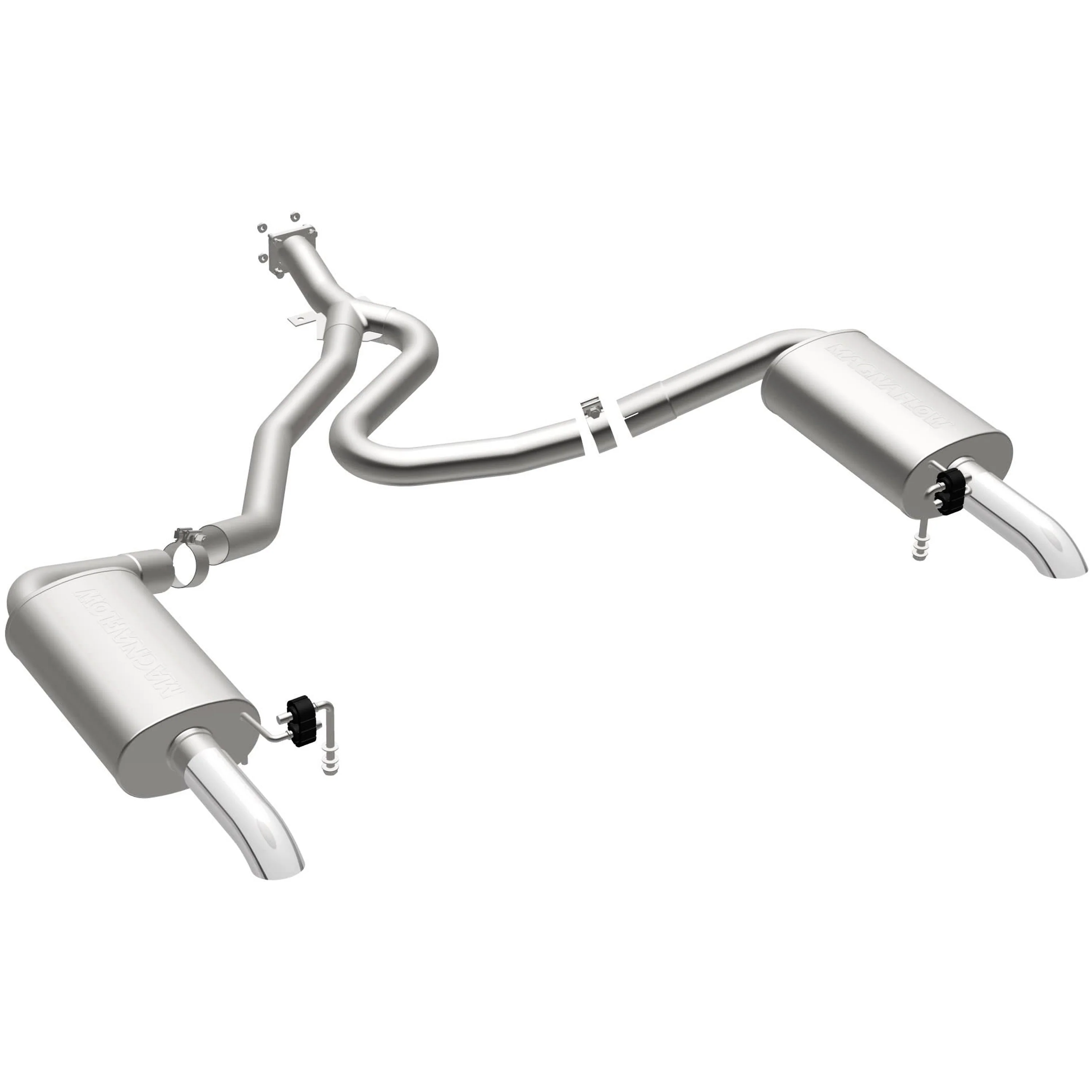 MagnaFlow 1980-1981 Chevrolet Corvette 5.7L Street Series Cat-Back Performance Exhaust System 16889 - Image 2