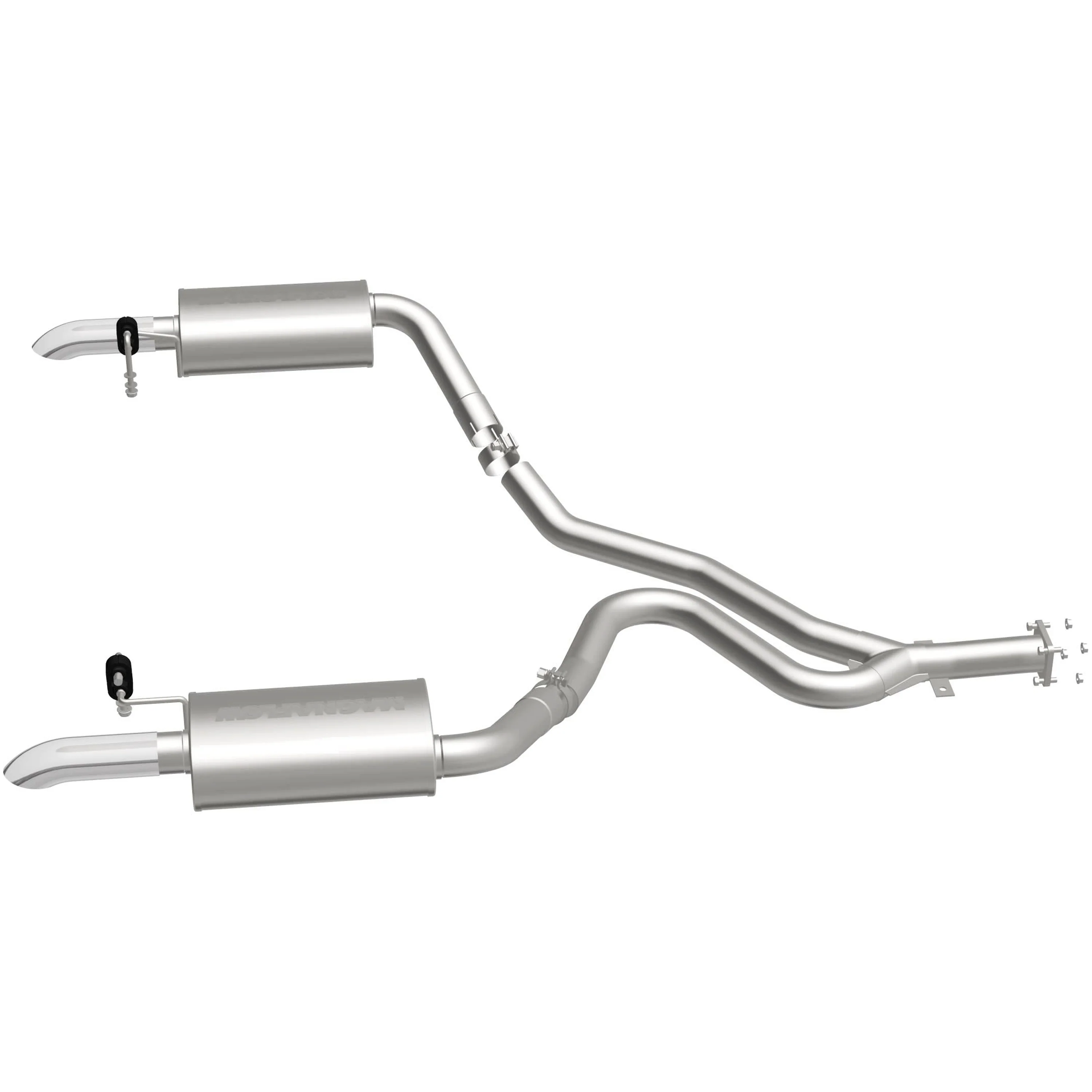 MagnaFlow 1980-1981 Chevrolet Corvette 5.7L Street Series Cat-Back Performance Exhaust System 16889 - Image 4