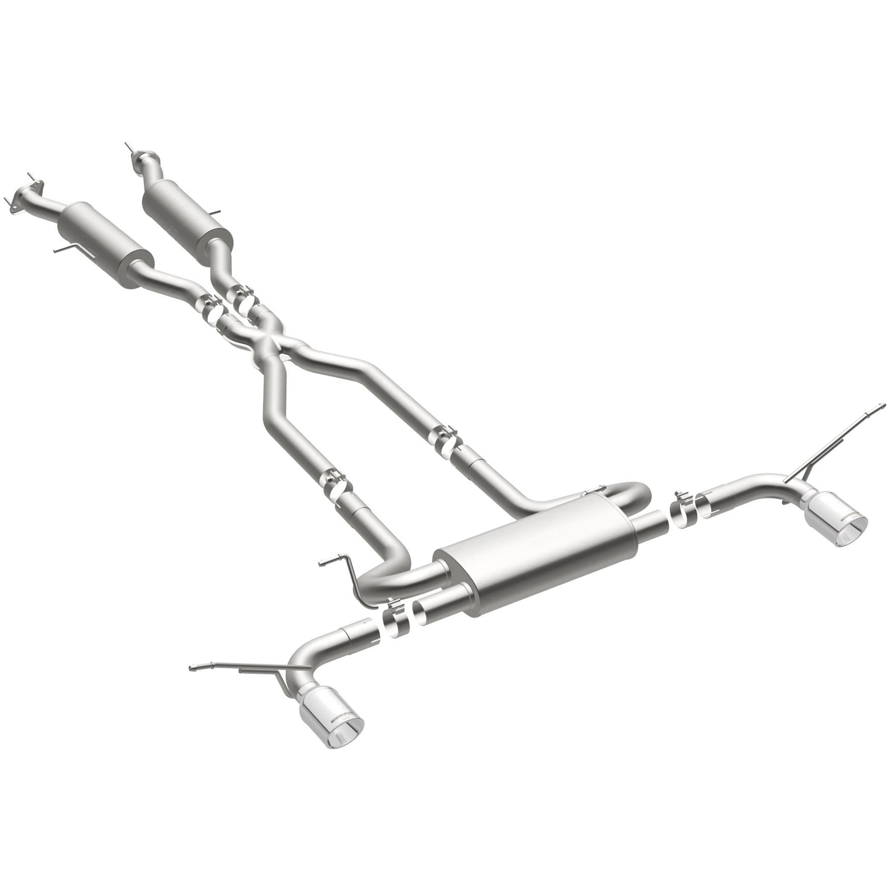 MagnaFlow Street Series Cat-Back Performance Exhaust System 16929 - Image 2