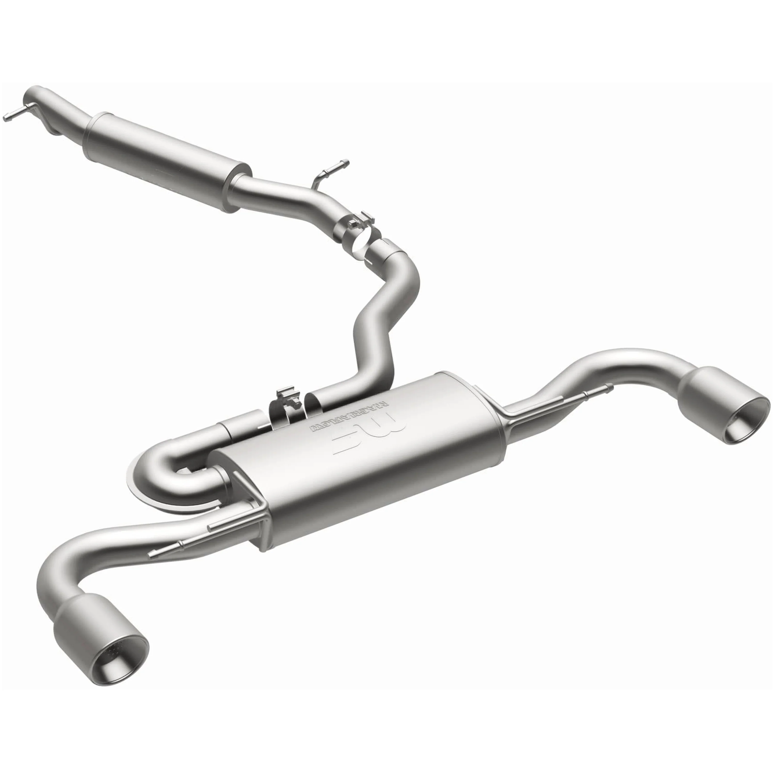 MagnaFlow 2008-2009 Audi TT Quattro 3.2L Sport Series Cat-Back Performance Exhaust System 16994 - Image 2