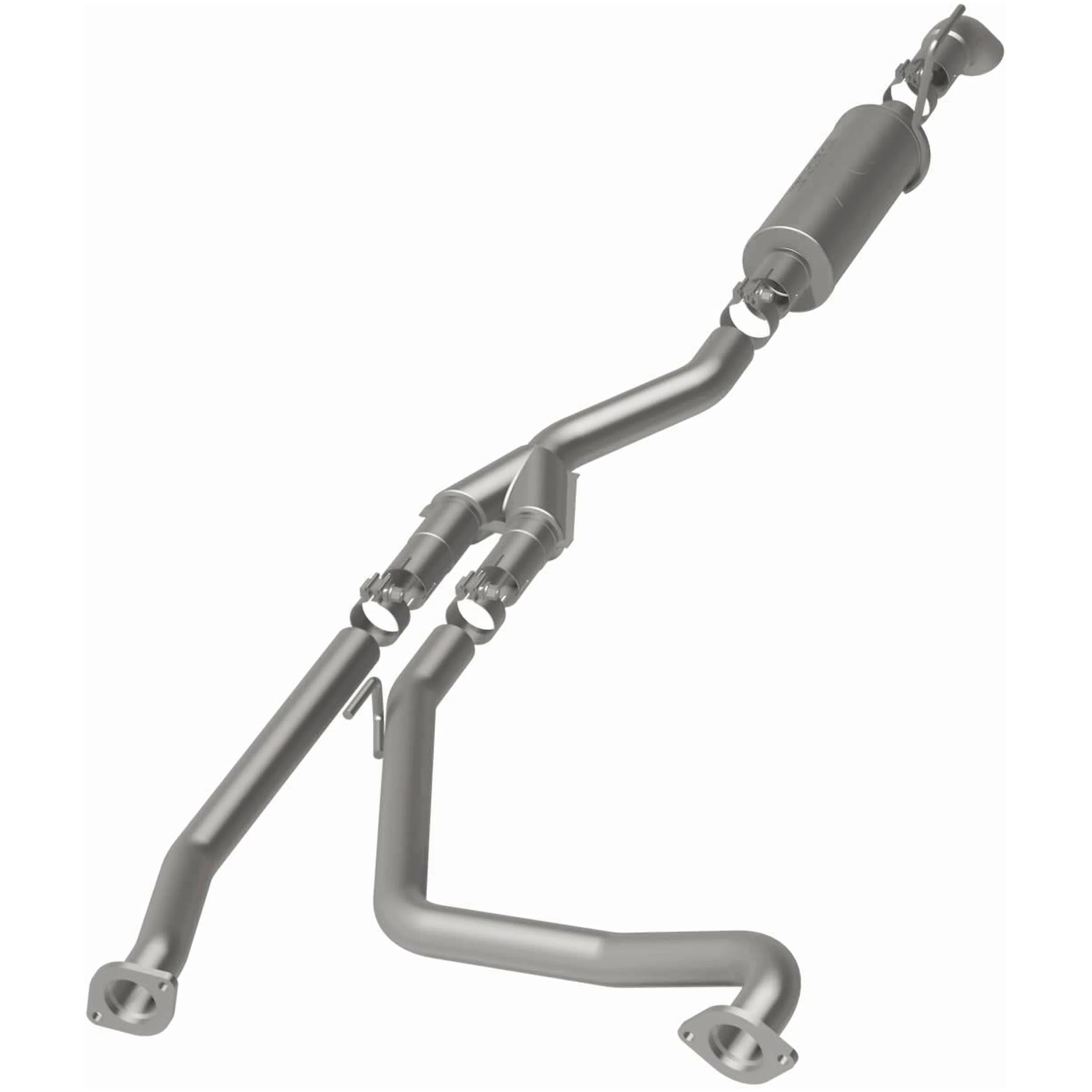 MagnaFlow 2007-2015 Nissan TITAN 5.6L Off Road Pro Series Cat-Back Performance Exhaust System 17109 - Image 3