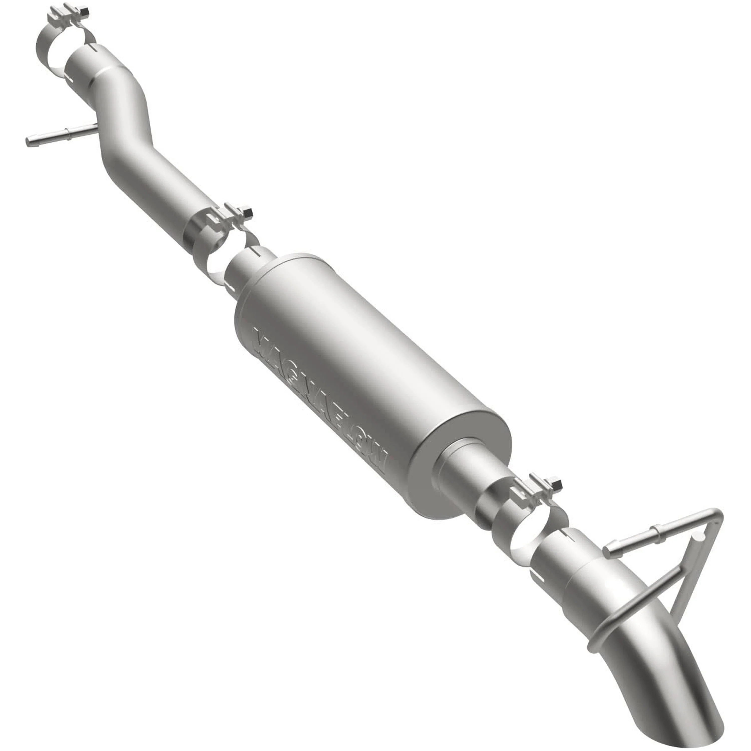 MagnaFlow 2007-2011 Jeep Wrangler 3.8L Off Road Pro Series Cat-Back Performance Exhaust System 17119 - Image 2
