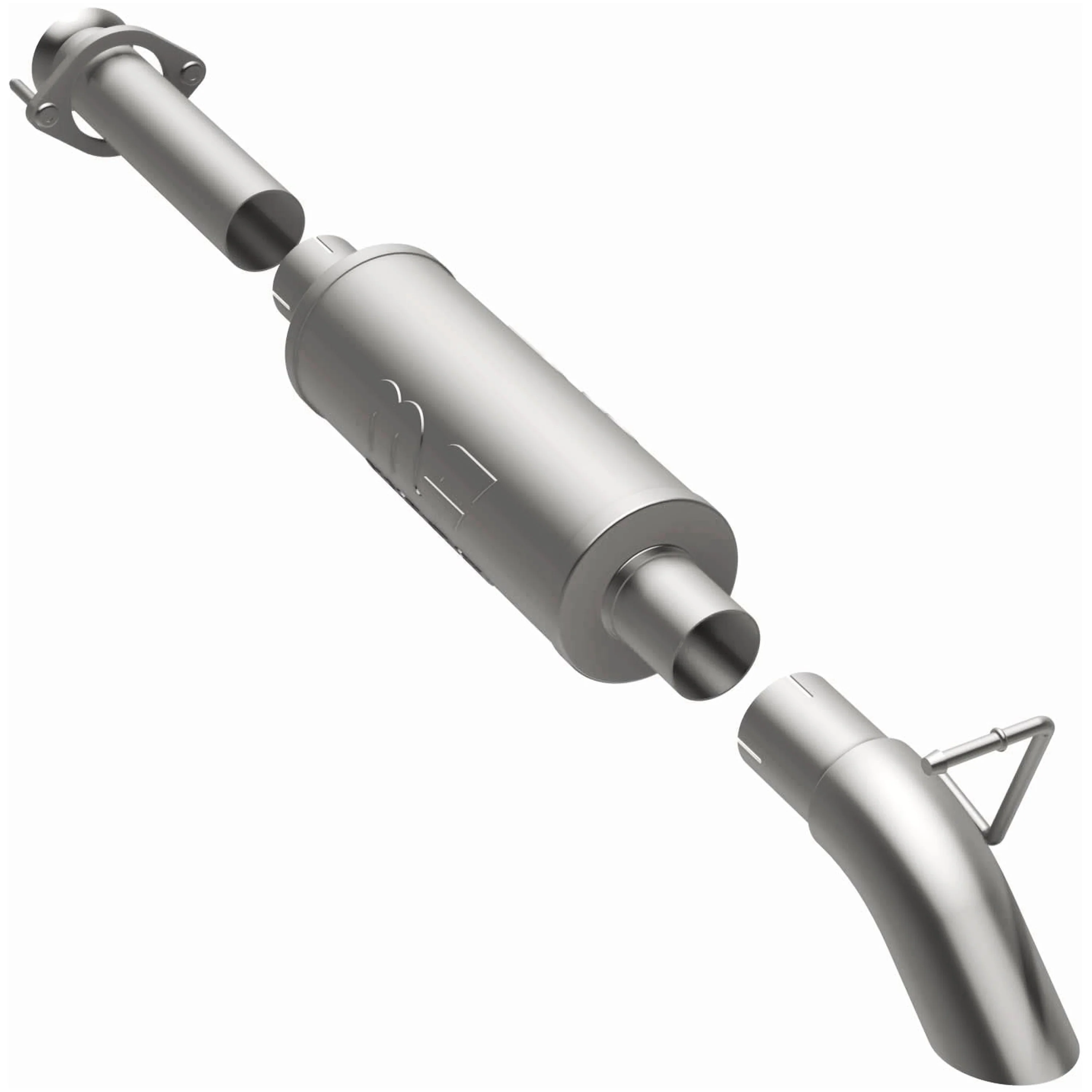 MagnaFlow 2004-2006 Jeep Wrangler 4.0L Off Road Pro Series Cat-Back Performance Exhaust System 17121 - Image 2