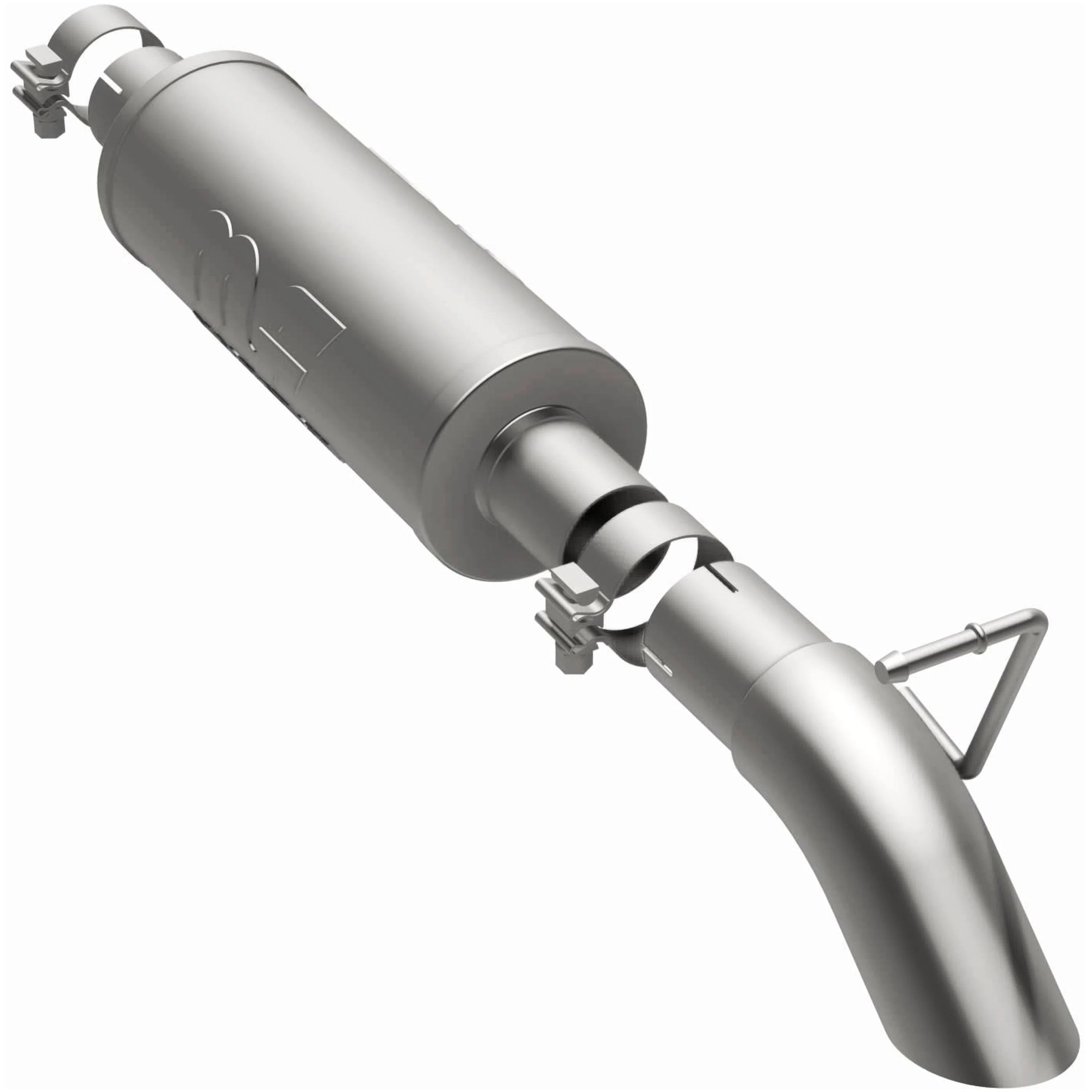 MagnaFlow 1997-1999 Jeep Wrangler 2.5L | 1997-1999 Jeep Wrangler 4.0L Off Road Pro Series Cat-Back Performance Exhaust System 17125 - Image 2