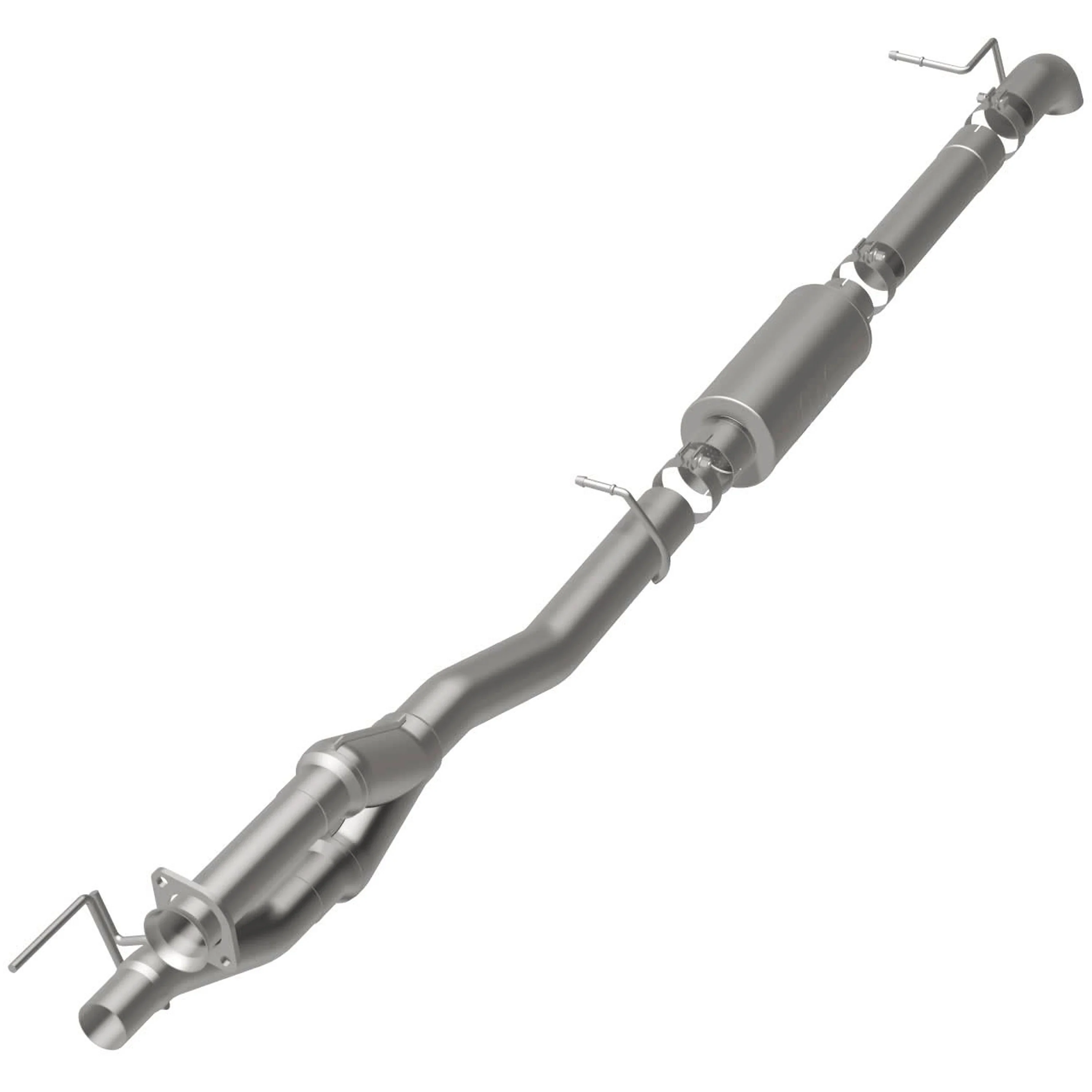 MagnaFlow 2011-2016 Ford F-250 Super Duty 6.2L | 2011-2016 Ford F-350 Super Duty 6.2L Off Road Pro Series Cat-Back Performance Exhaust System 17200 - Image 3