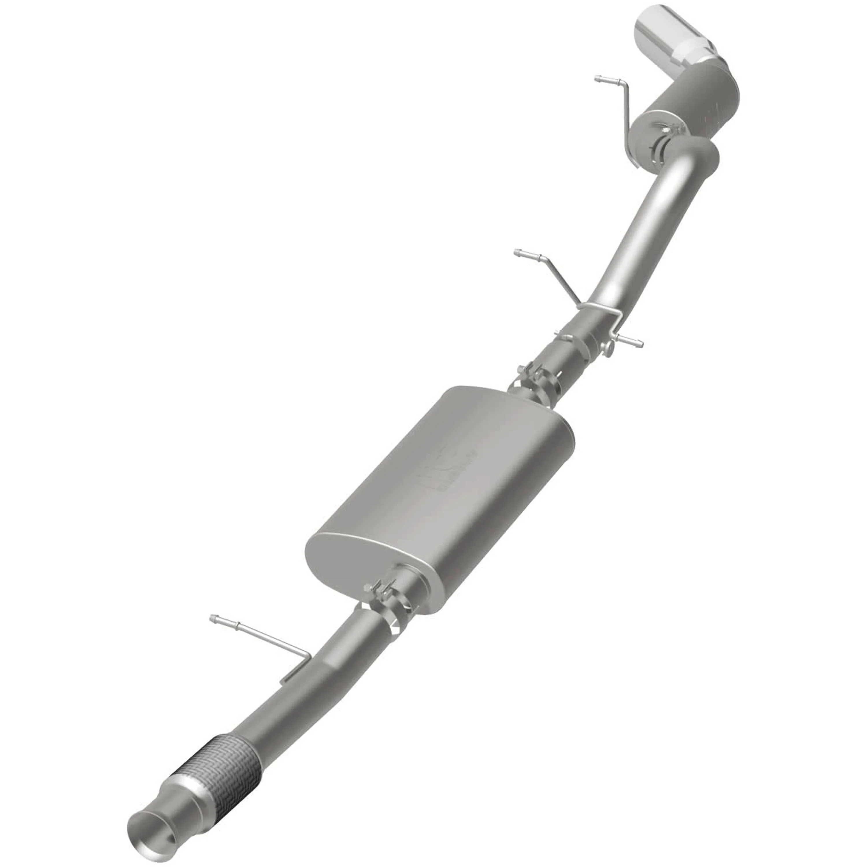 MagnaFlow 2015-2020 Cadillac Escalade ESV 6.2L | 2015-2020 GMC Yukon XL 6.2L Street Series Cat-Back Performance Exhaust System 19040 - Image 3