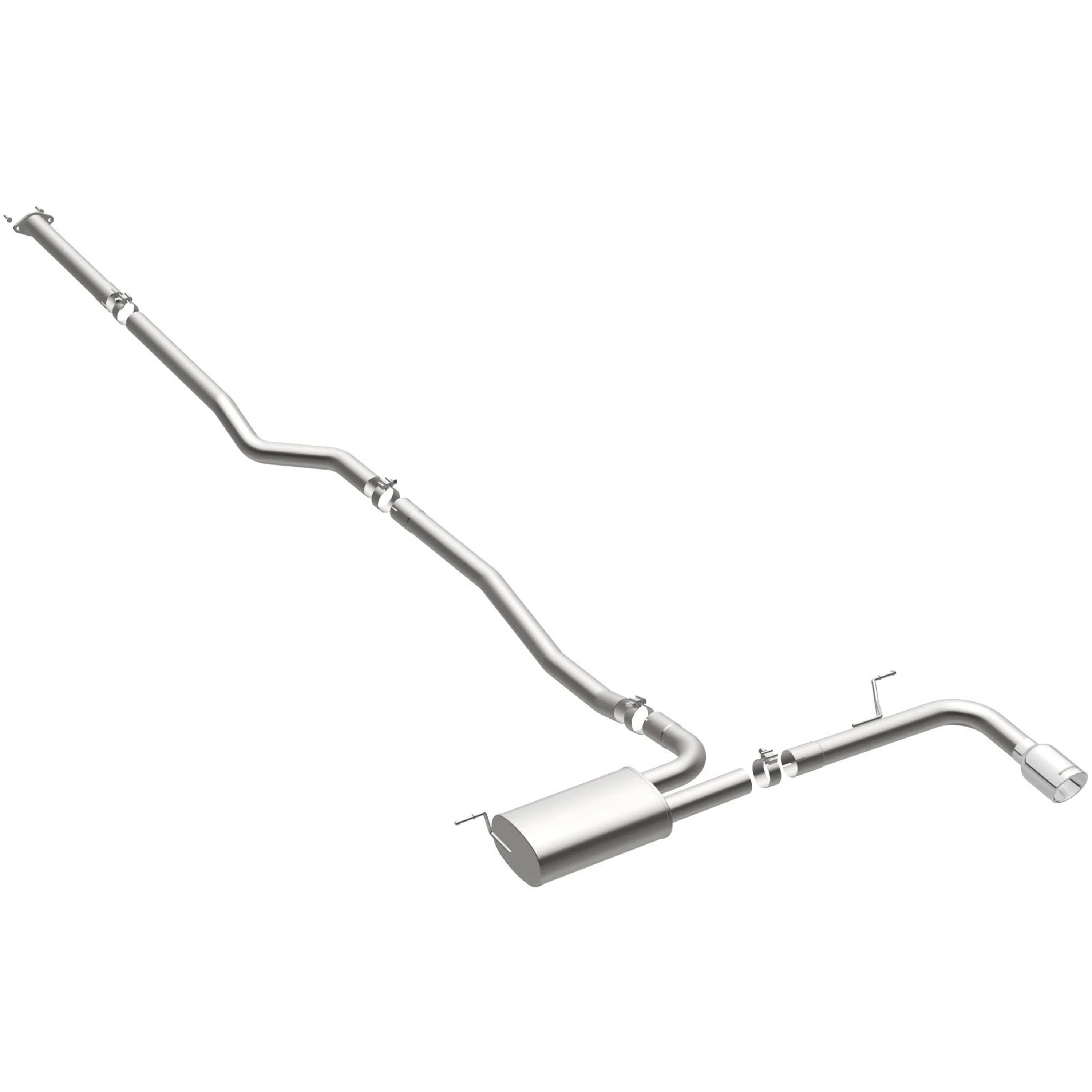 MagnaFlow 2015-2018 Ford Fusion 2.5L Street Series Cat-Back Performance Exhaust System 19096 - Image 2