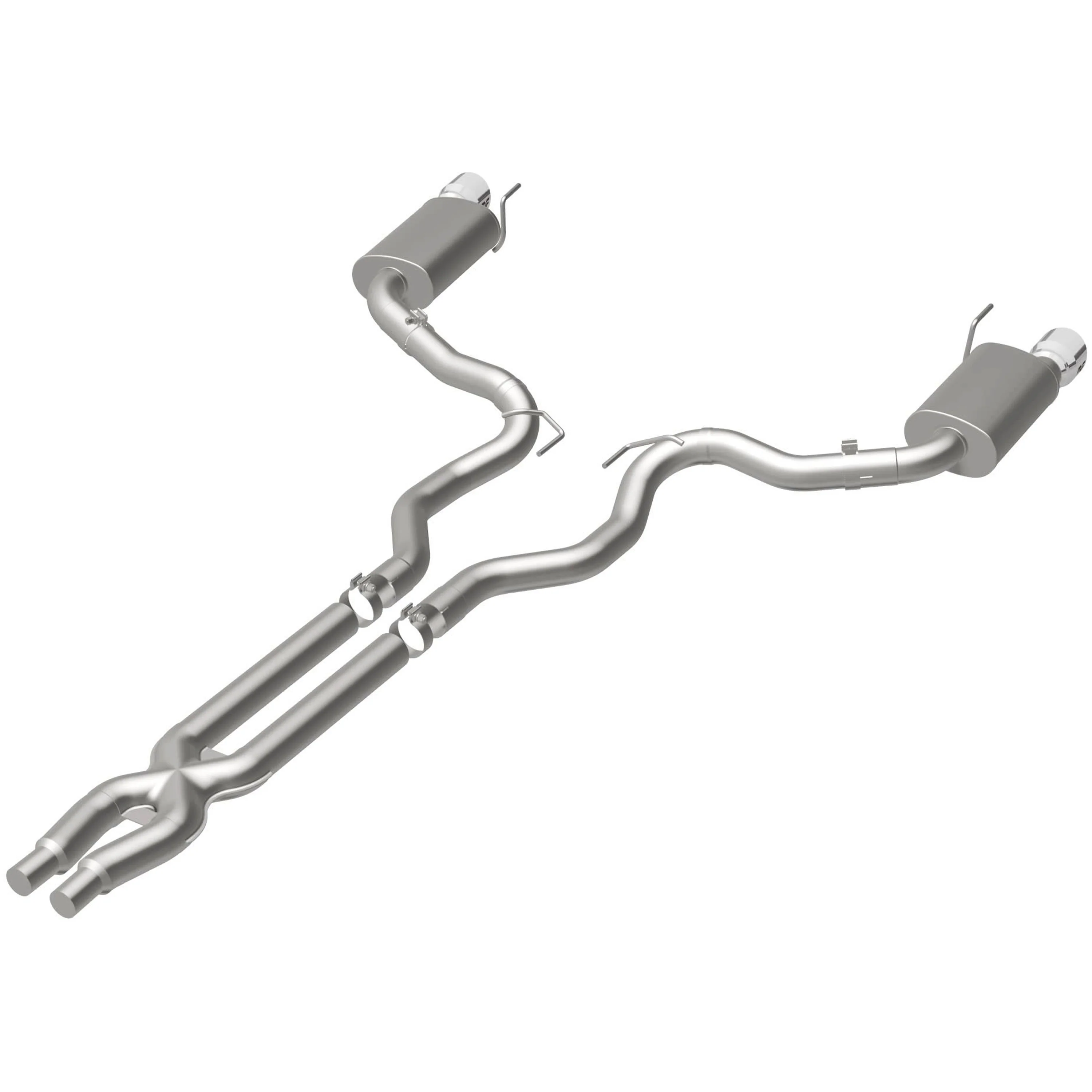 MagnaFlow 2015-2017 Ford Mustang 5.0L Street Series Cat-Back Performance Exhaust System 19100 - Image 3