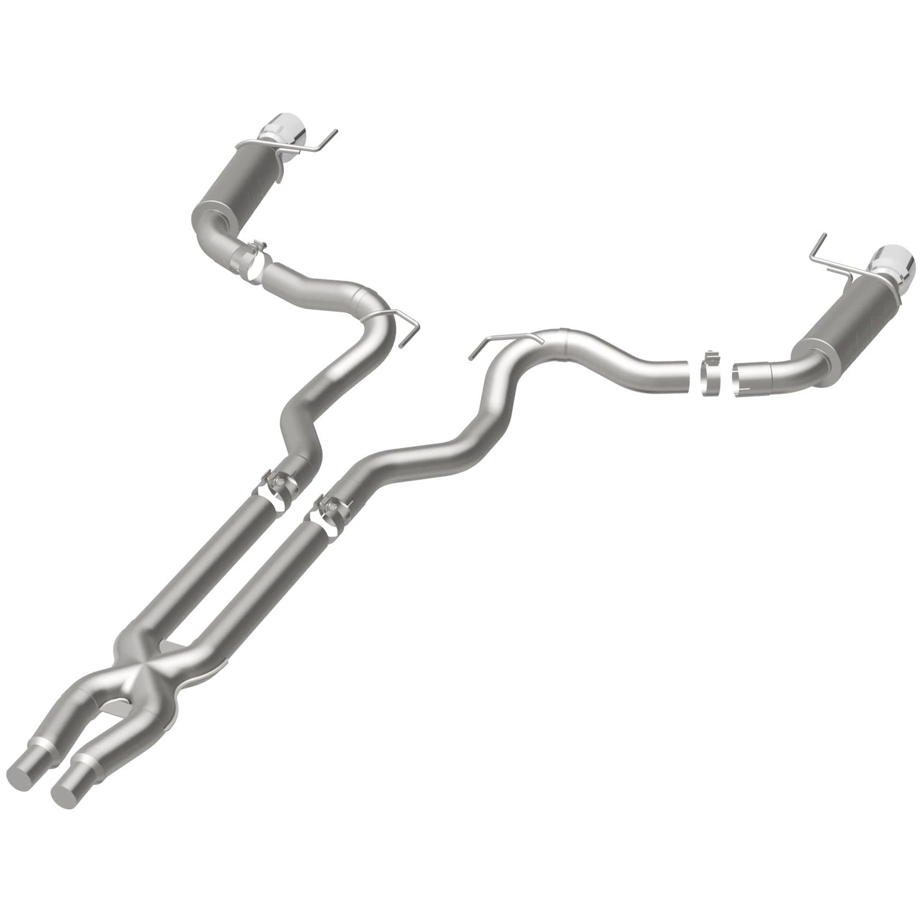 MagnaFlow 2015-2017 Ford Mustang 5.0L Competition Series Cat-Back Performance Exhaust System 19101 - Image 3