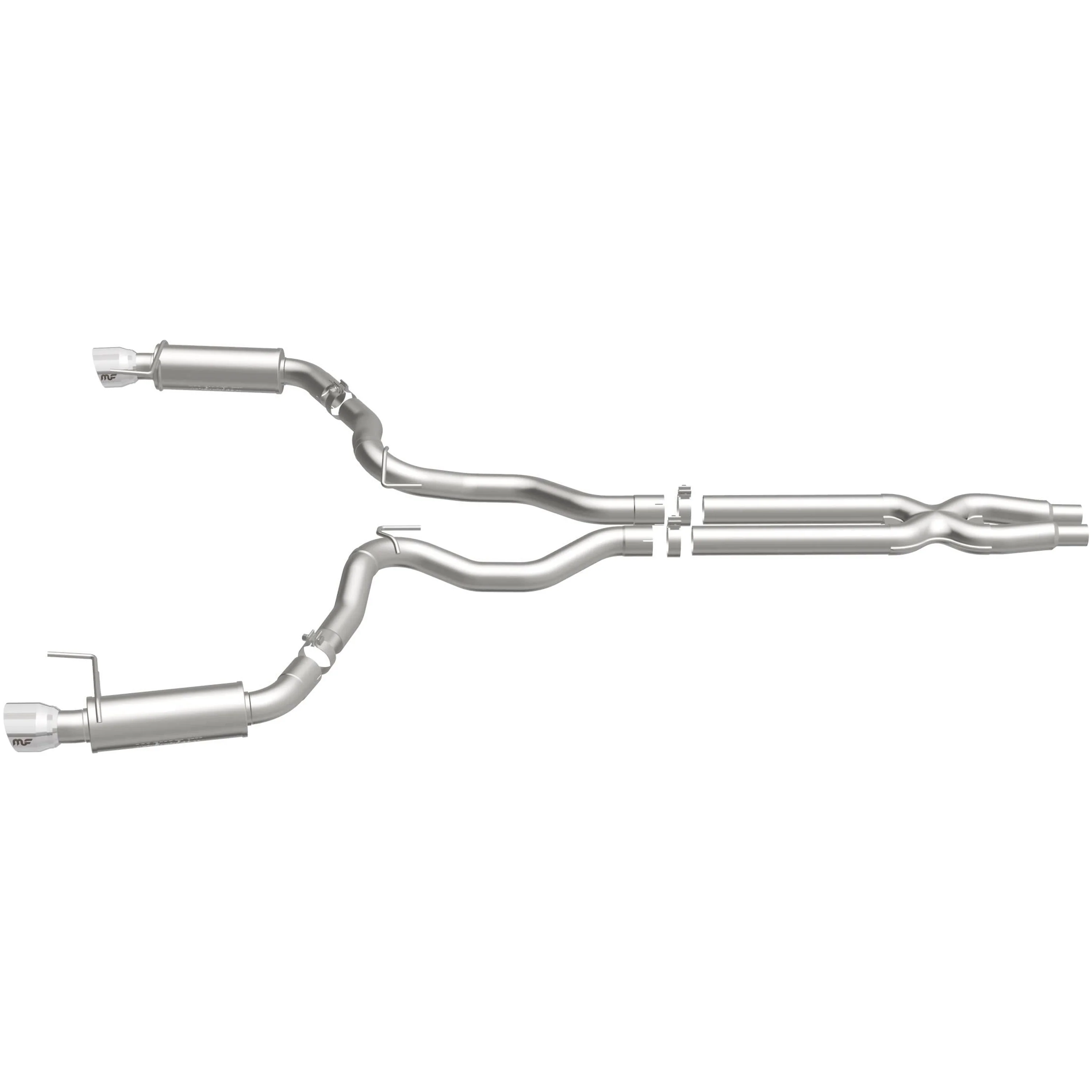 MagnaFlow 2015-2017 Ford Mustang 5.0L Competition Series Cat-Back Performance Exhaust System 19101 - Image 4