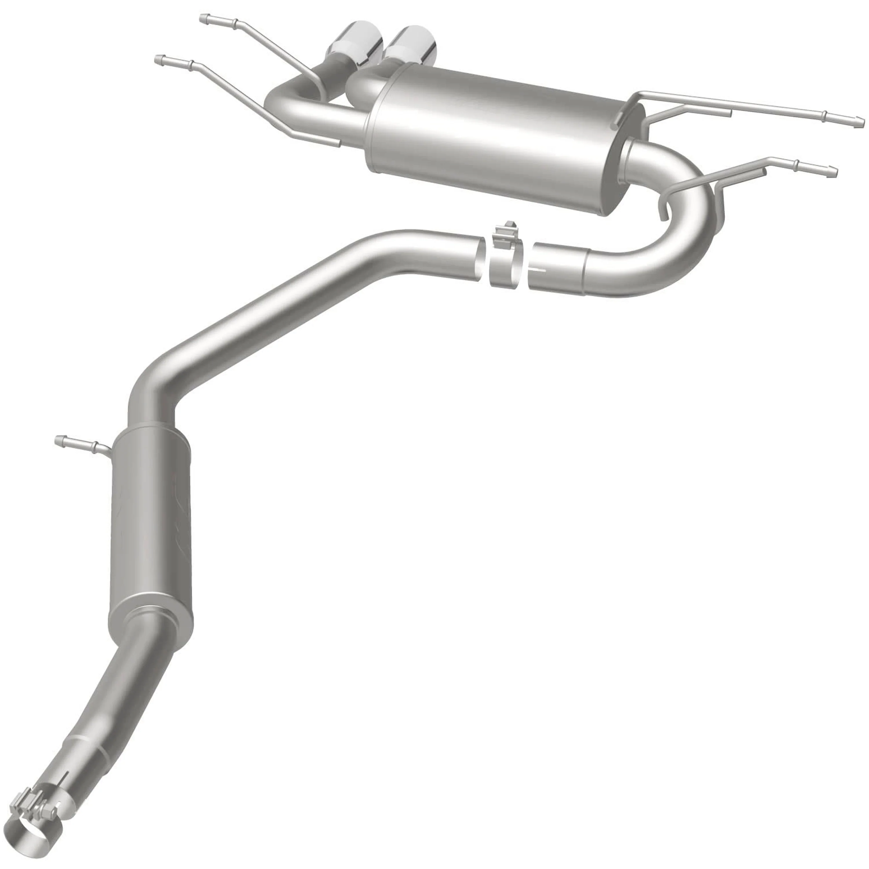 MagnaFlow 2015-2026 Mazda MX-5 Miata 2.0L Street Series Cat-Back Performance Exhaust System 19132 - Image 3
