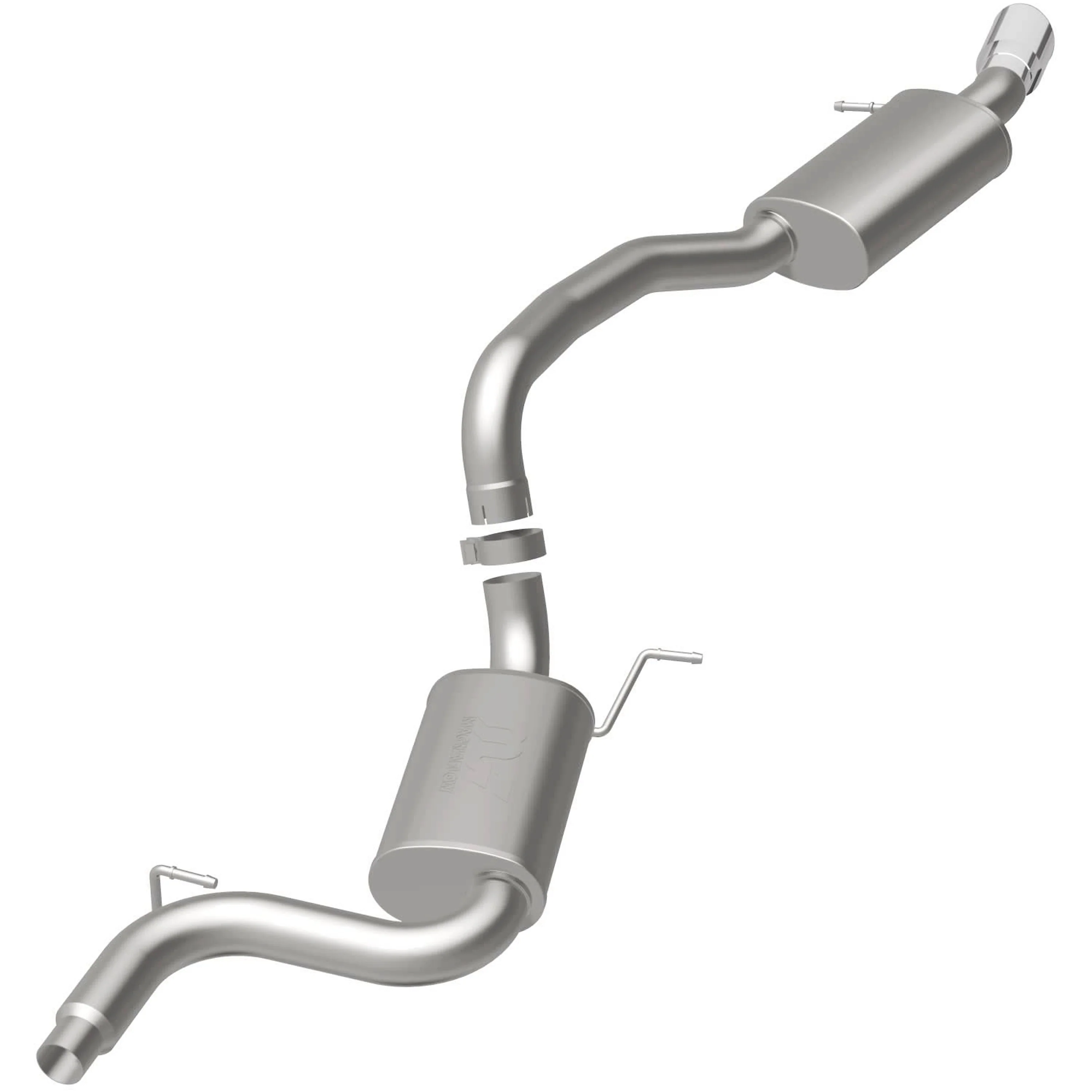 MagnaFlow 2014-2017 Volkswagen Passat 1.8L Touring Series Cat-Back Performance Exhaust System 19154 - Image 3