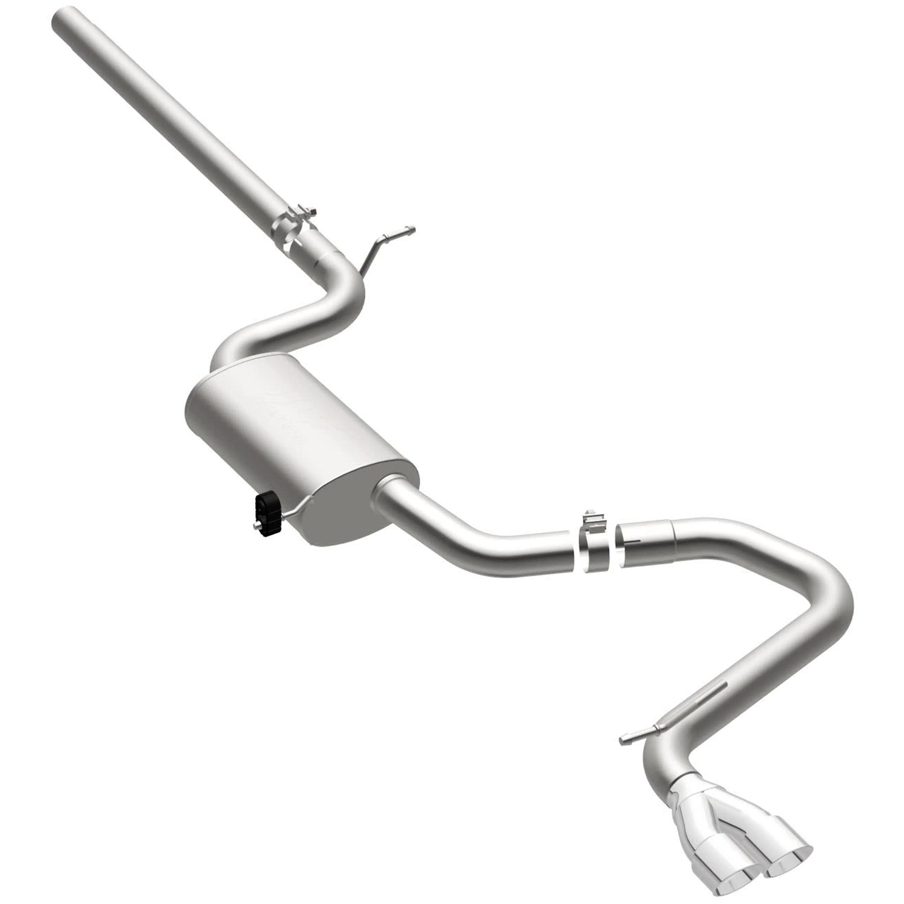 MagnaFlow 2015-2017 Volkswagen Golf 1.8L Touring Series Cat-Back Performance Exhaust System 19163 - Image 2