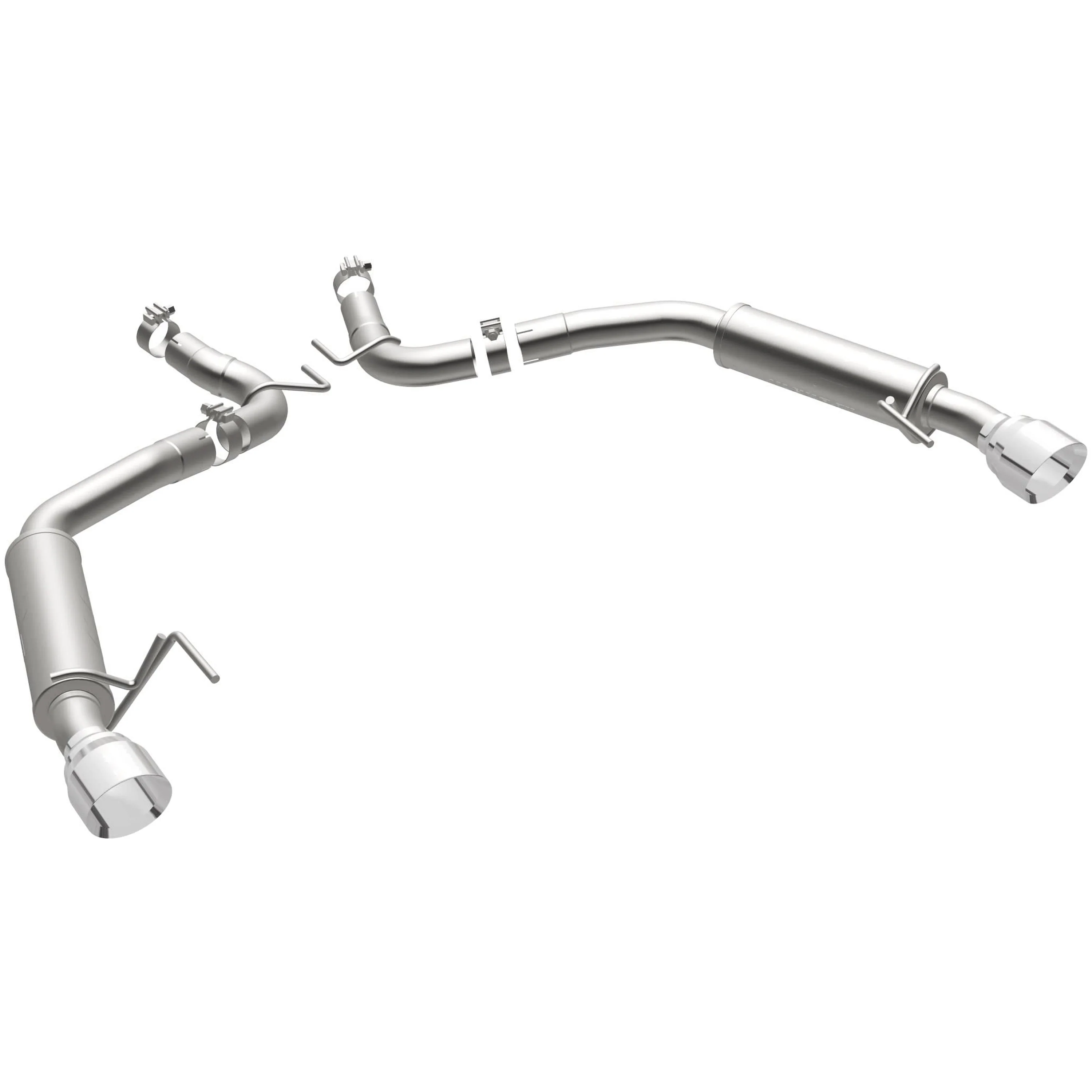 MagnaFlow 2015-2017 Ford Mustang 3.7L | 2015-2023 Ford Mustang 2.3L Competition Series Axle Back Performance Exhaust System 19179 - Image 2
