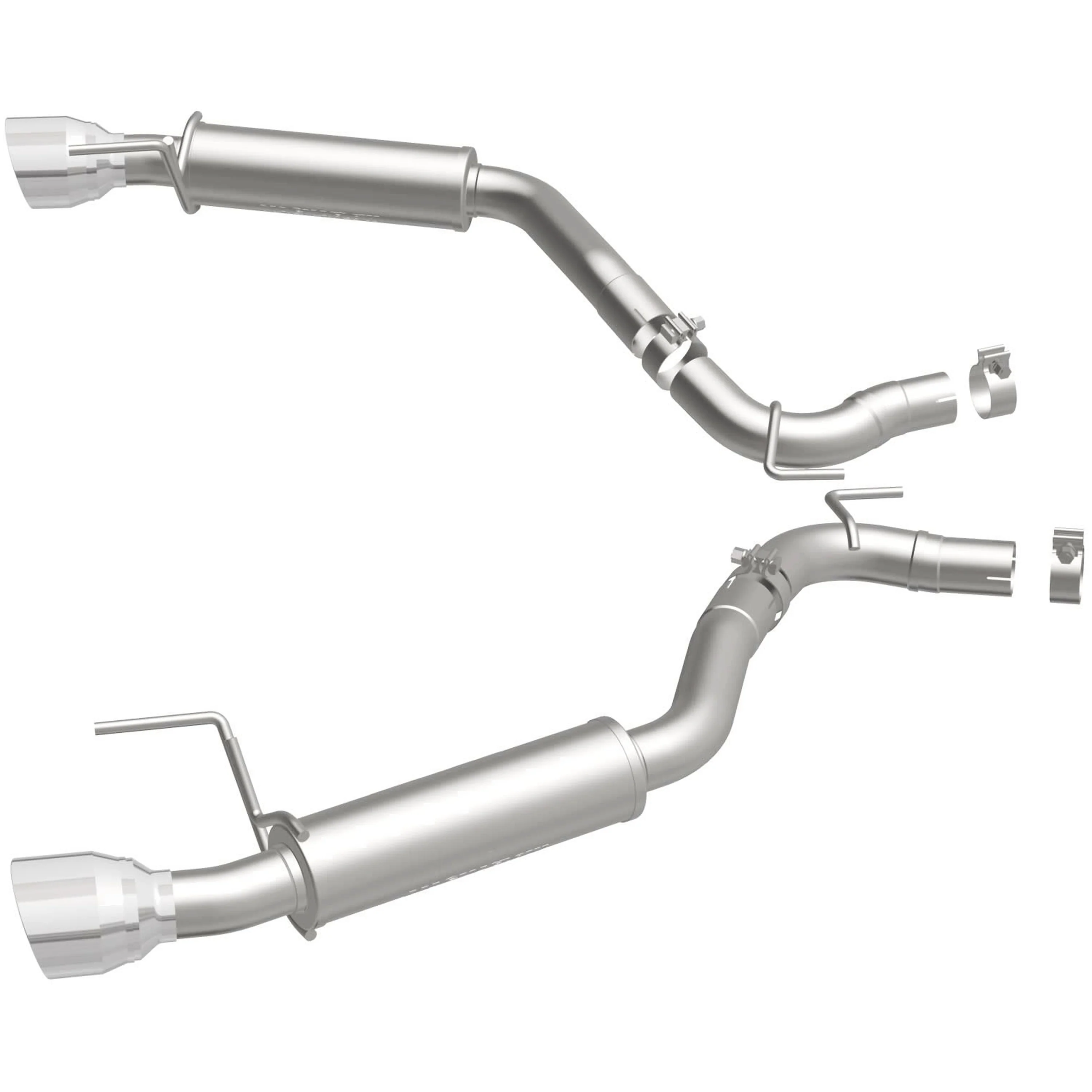 MagnaFlow 2015-2017 Ford Mustang 3.7L | 2015-2023 Ford Mustang 2.3L Competition Series Axle Back Performance Exhaust System 19179 - Image 4