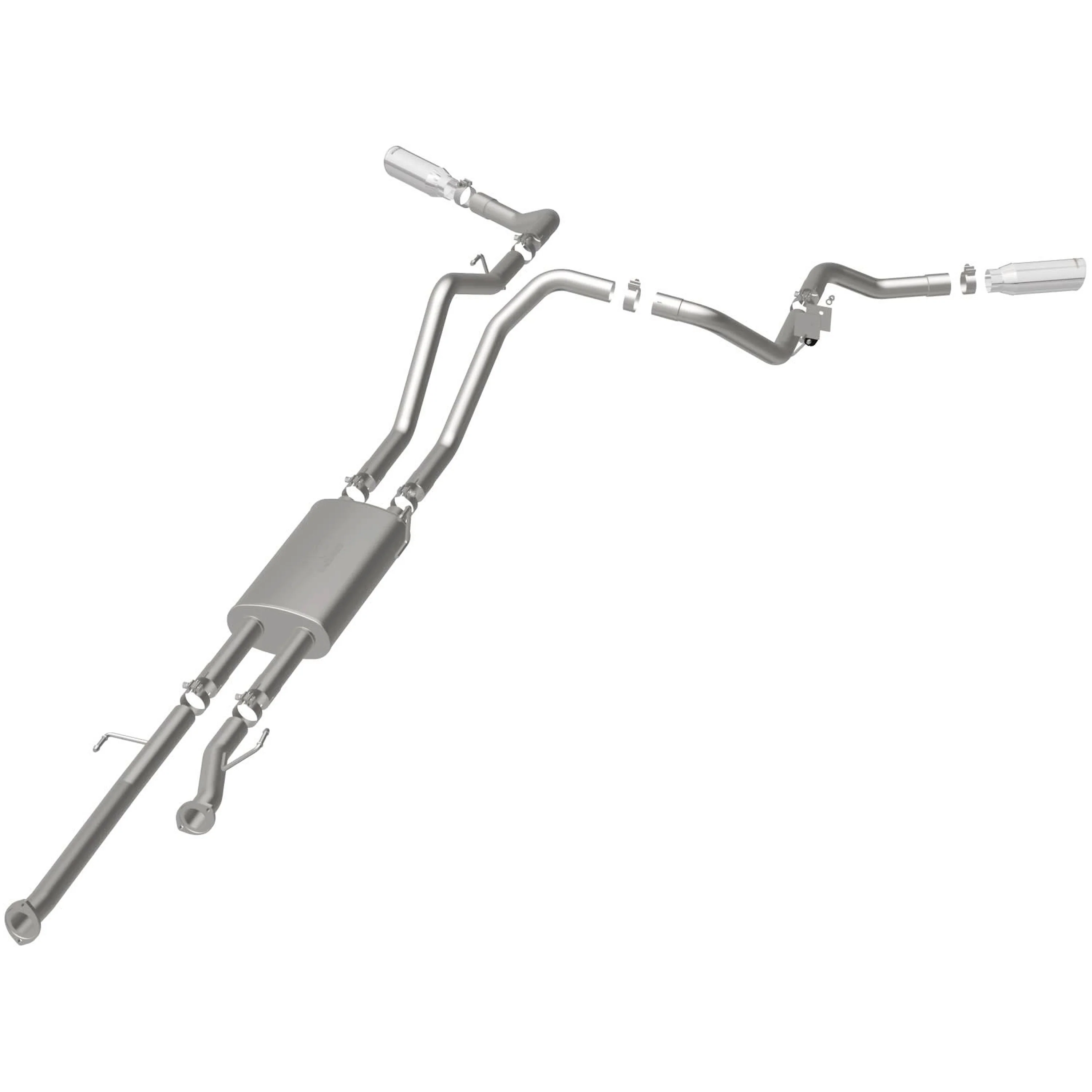 MagnaFlow Street Series Cat-Back Performance Exhaust System 19232 - Image 3