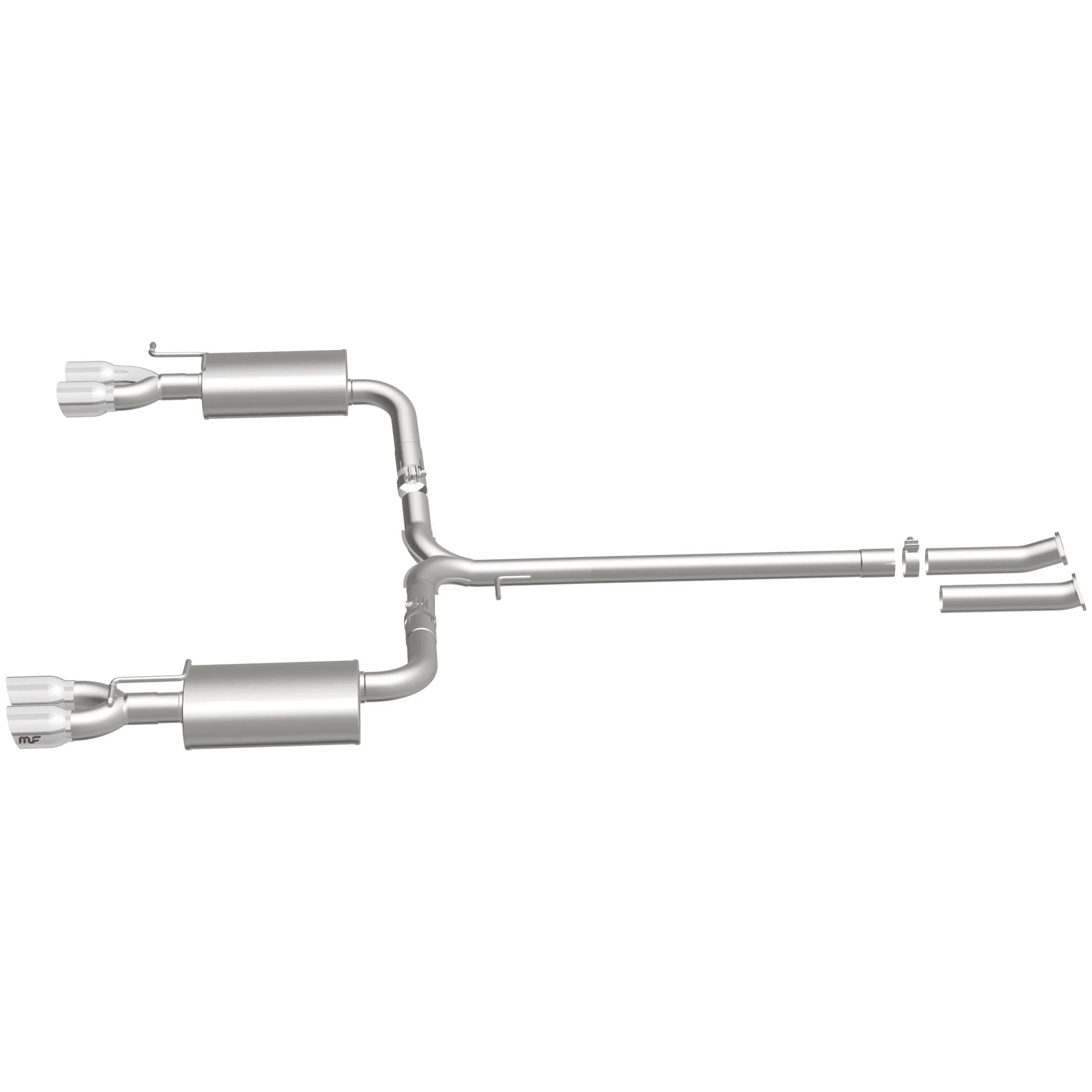 MagnaFlow 2011-2015 Kia Optima 2.4L | 2011-2015 Kia Optima 2.0L Street Series Cat-Back Performance Exhaust System 19237 - Image 4