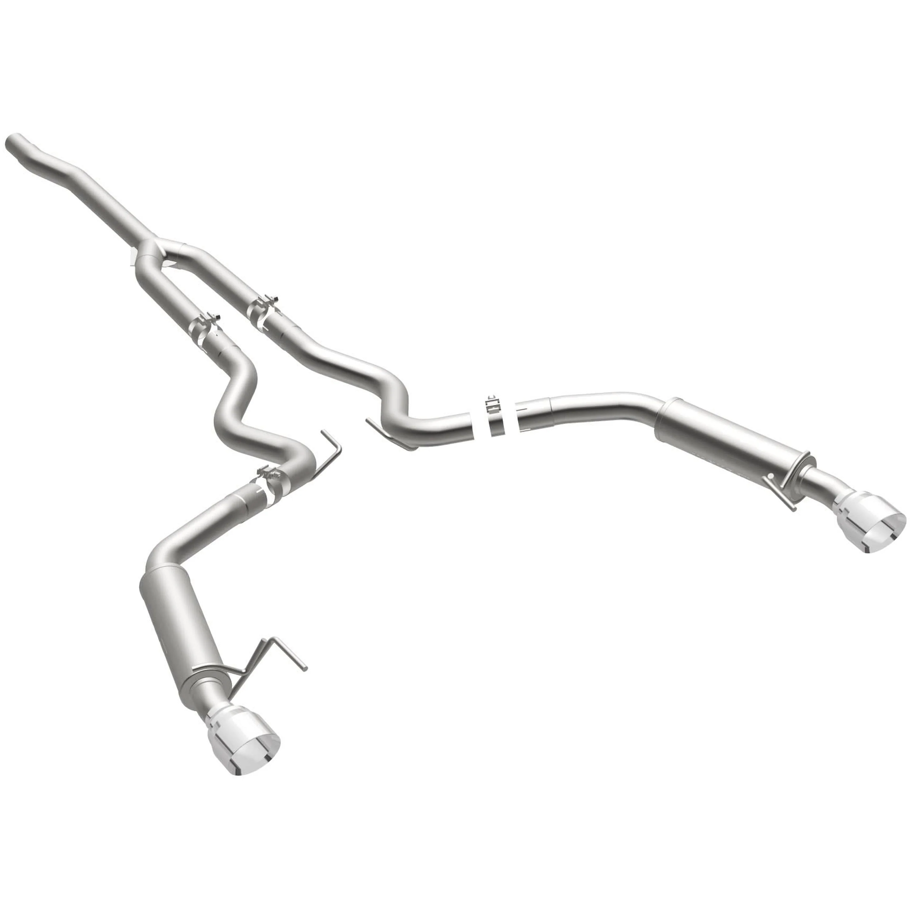 MagnaFlow 2015-2023 Ford Mustang 2.3L Competition Series Cat-Back Performance Exhaust System 19256 - Image 2