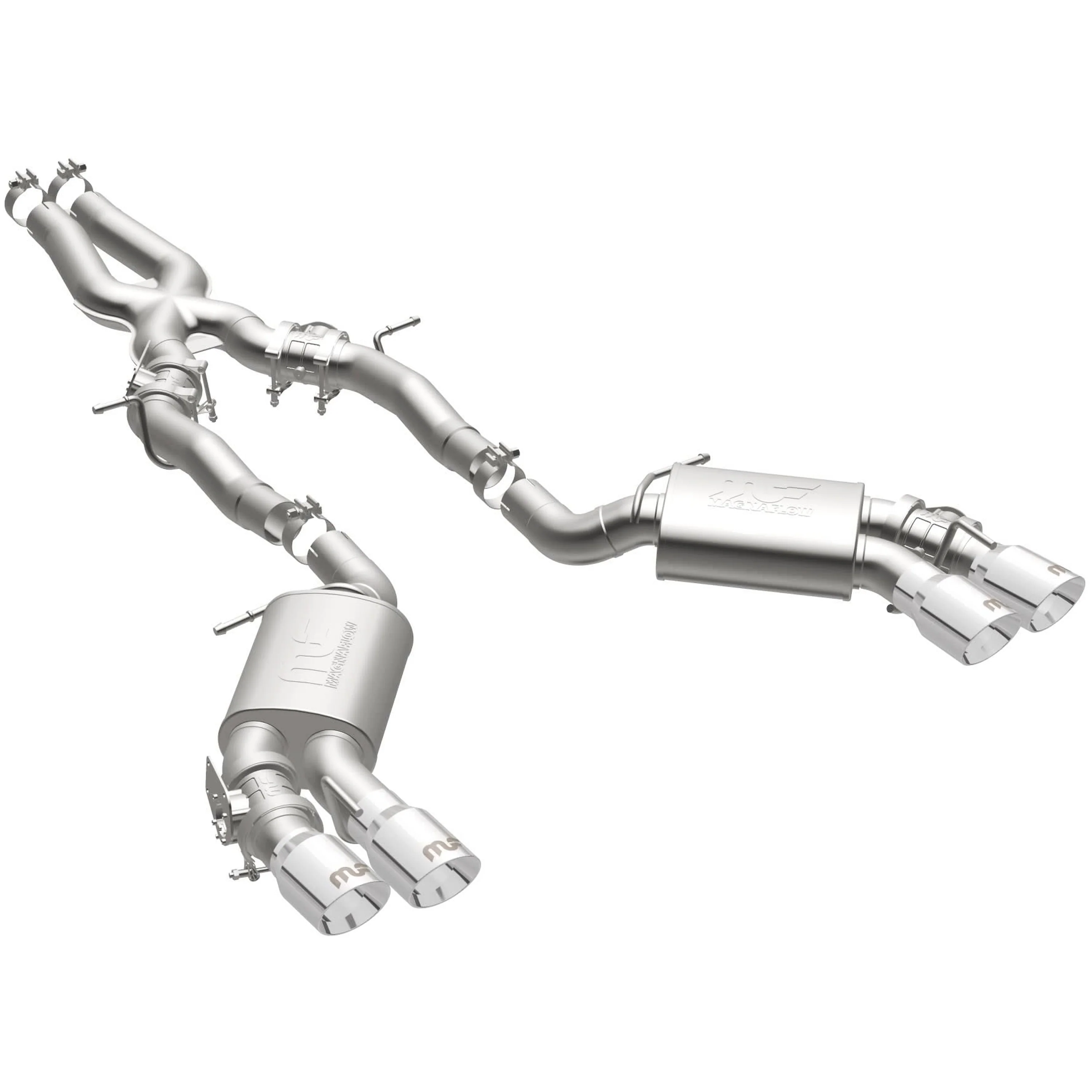 MagnaFlow 2016-2024 Chevrolet Camaro SS 6.2L Competition Series Cat-Back Performance Exhaust System 19265 - Image 2