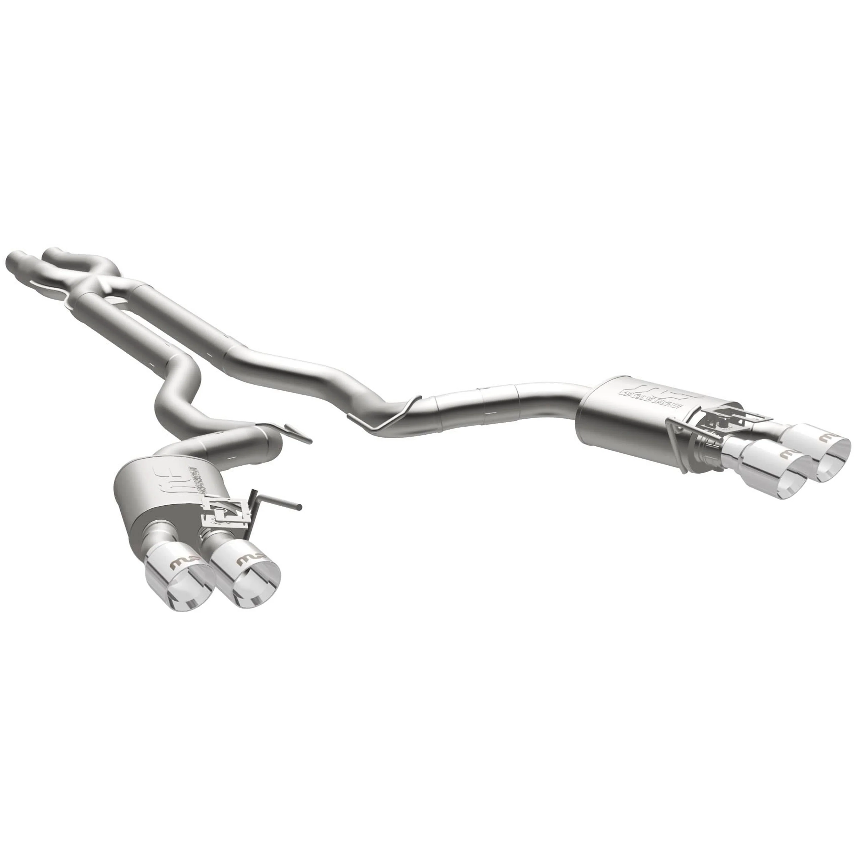 MagnaFlow 2015-2020 Ford Mustang 5.2L Competition Series Cat-Back Performance Exhaust System 19283 - Image 2
