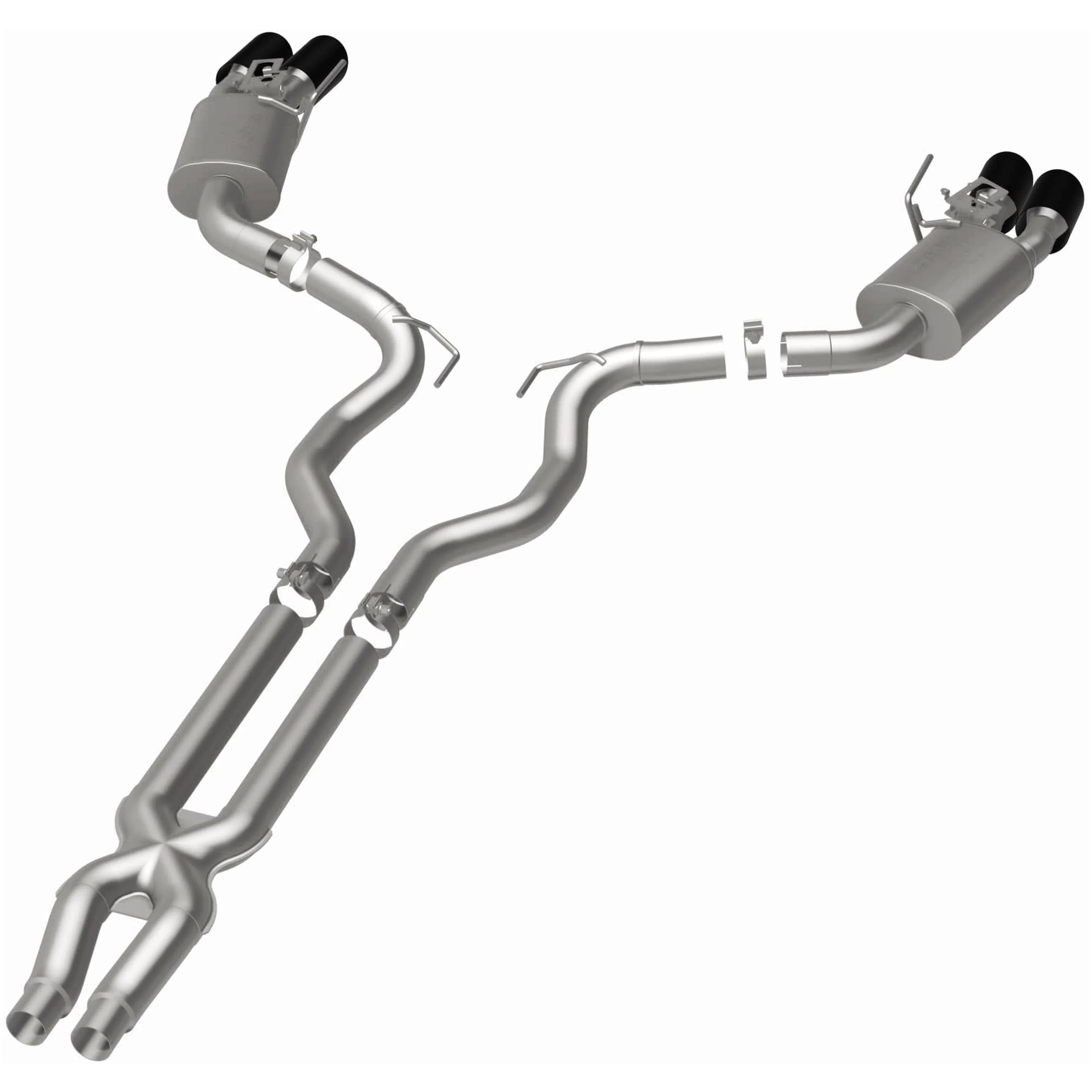 MagnaFlow 2015-2020 Ford Mustang 5.2L Competition Series Cat-Back Performance Exhaust System 19299 - Image 3