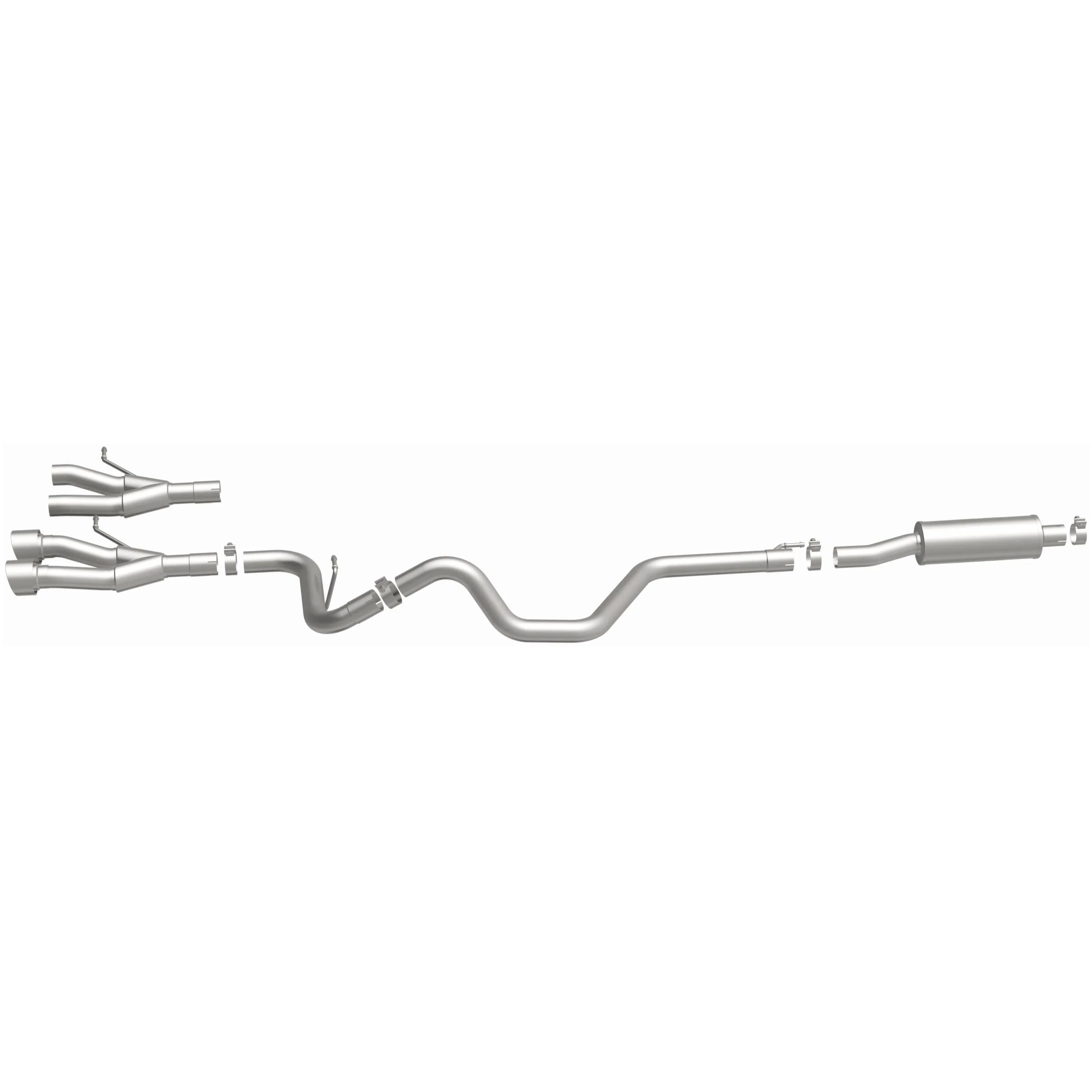 MagnaFlow 2013-2017 Hyundai Veloster 1.6L Street Series Cat-Back Performance Exhaust System 19325 - Image 4
