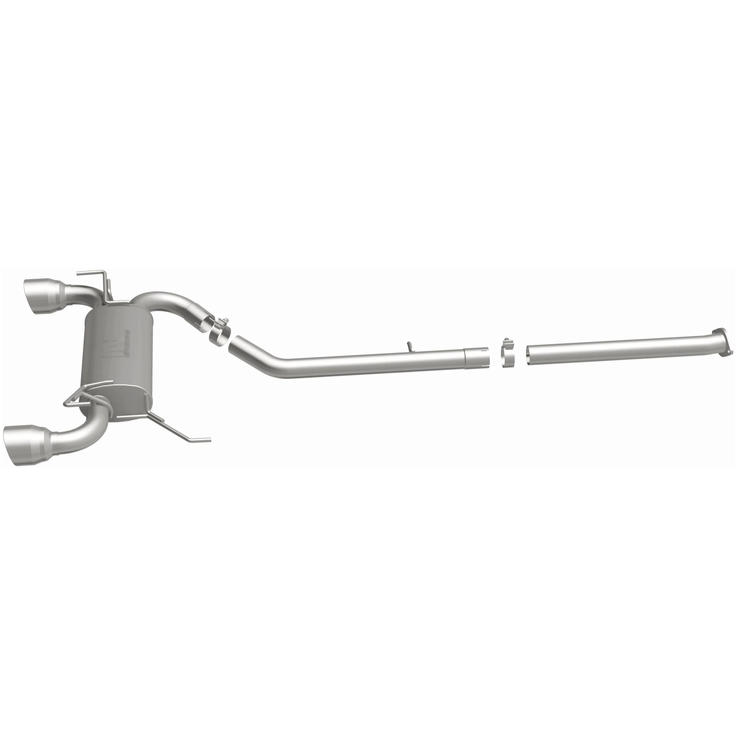 MagnaFlow 2003-2009 Nissan 350Z 3.5L Street Series Cat-Back Performance Exhaust System 19342 - Image 4