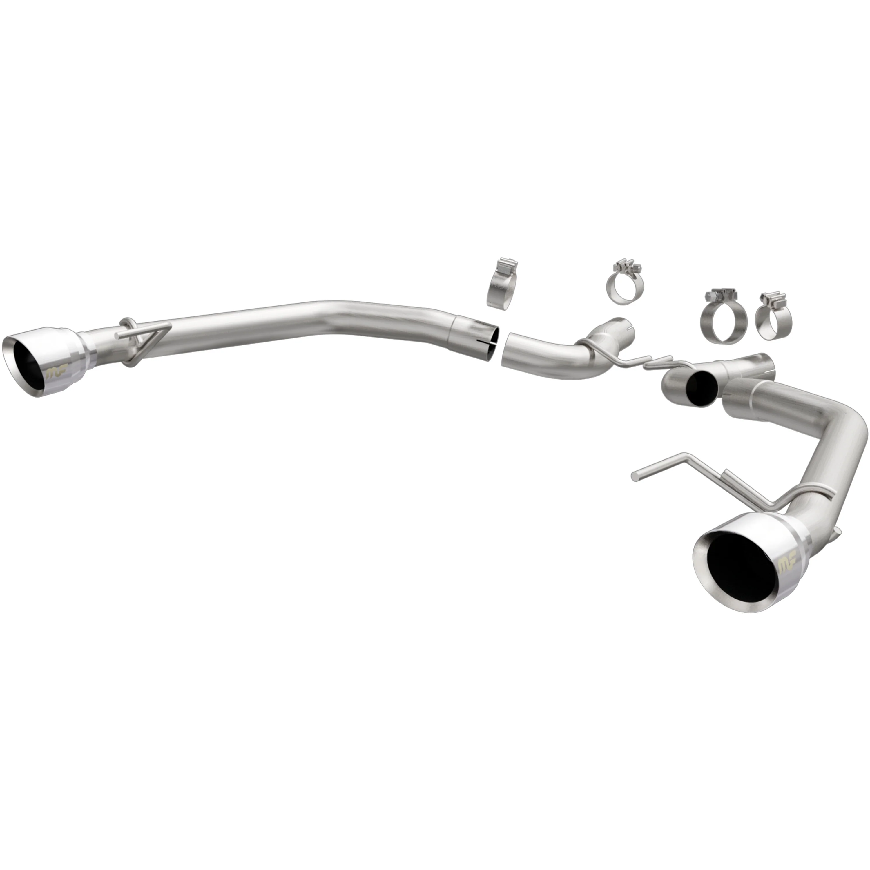 MagnaFlow 2015-2023 Ford Mustang 2.3L | 2015-2017 Ford Mustang 3.7L Race Series Axle Back Performance Exhaust System 19345