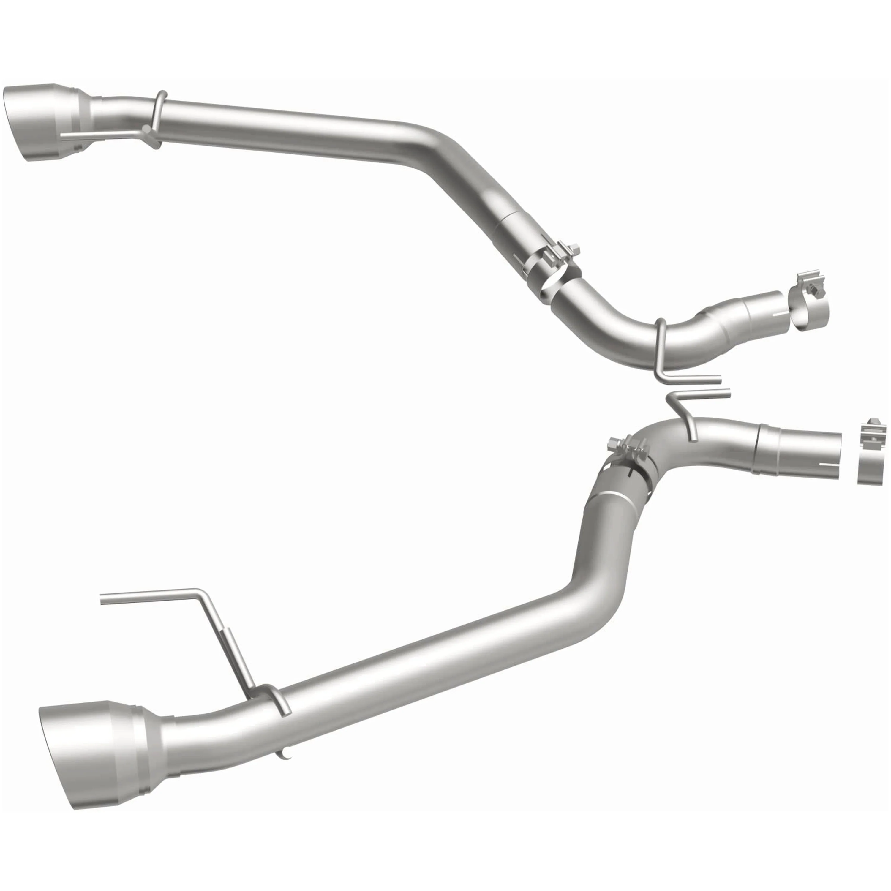 MagnaFlow 2015-2023 Ford Mustang 2.3L | 2015-2017 Ford Mustang 3.7L Race Series Axle Back Performance Exhaust System 19345 - Image 4