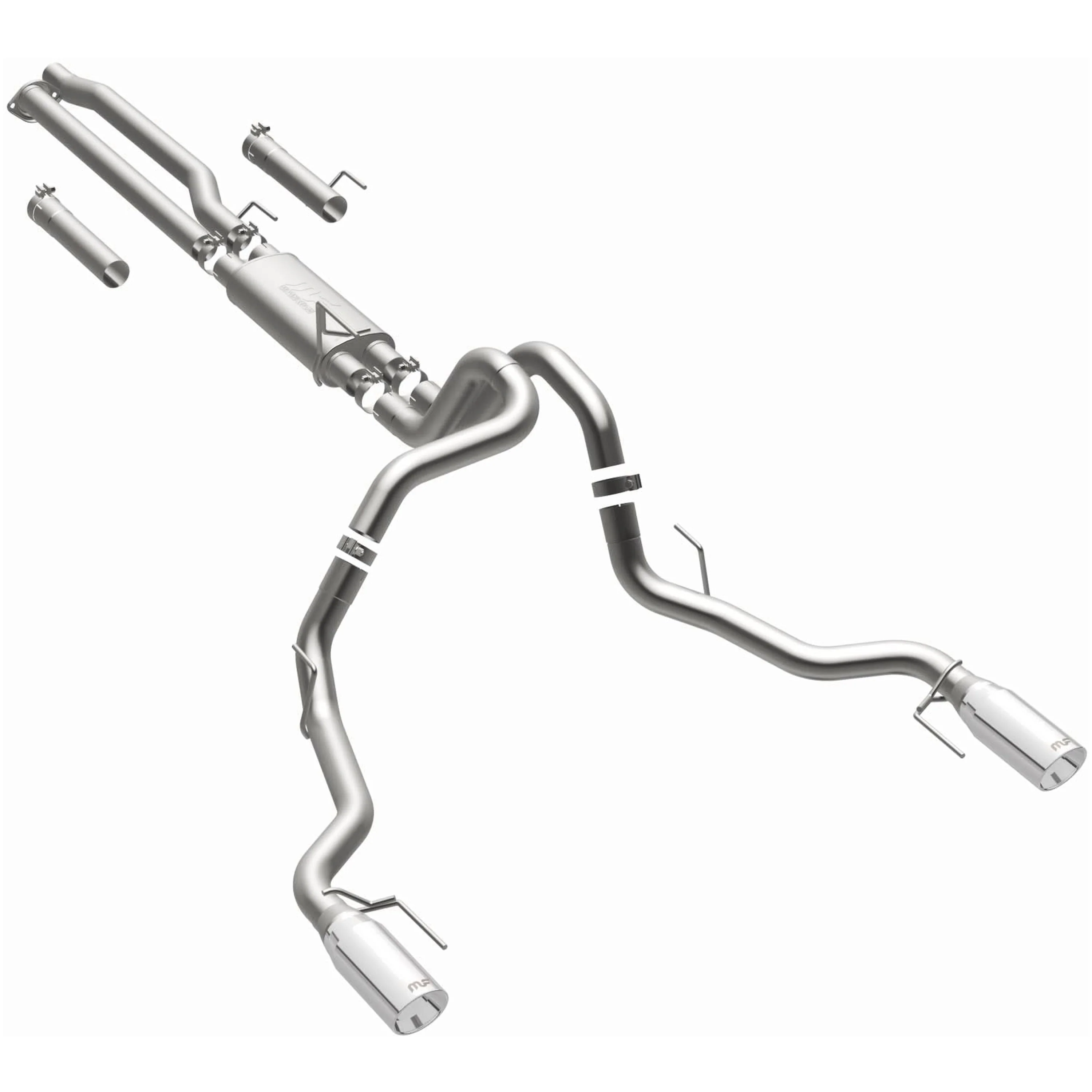 MagnaFlow 2017-2020 Ford F-150 Raptor 3.5L Street Series Cat-Back Performance Exhaust System 19346 - Image 2